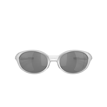 Oakley Eyejacket Redux Silver w/ Prizm Black Polarized Sunglasses