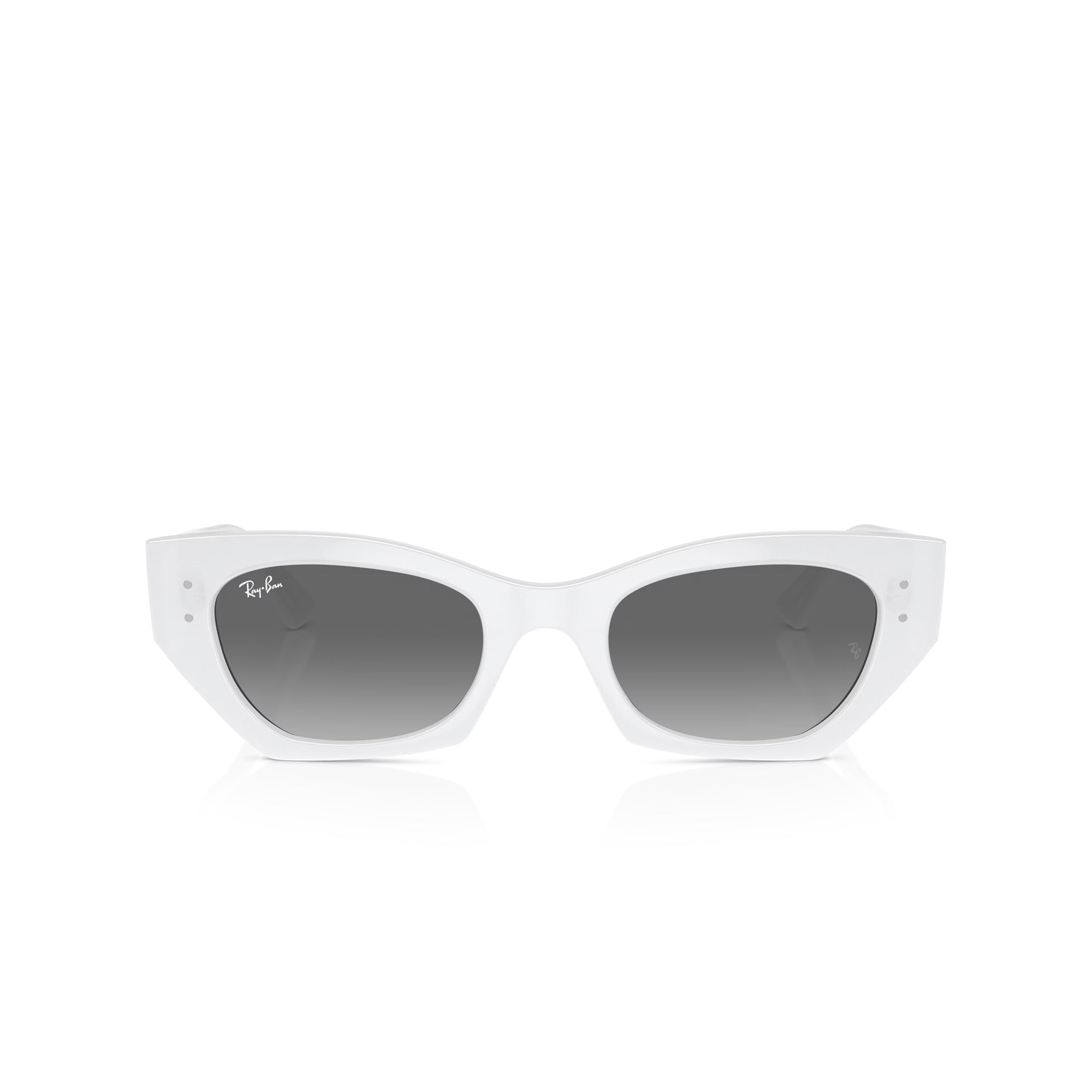 Ray-Ban Zena White Snow W/ Grey Gradient Sunglasses – Extra  display picture 2