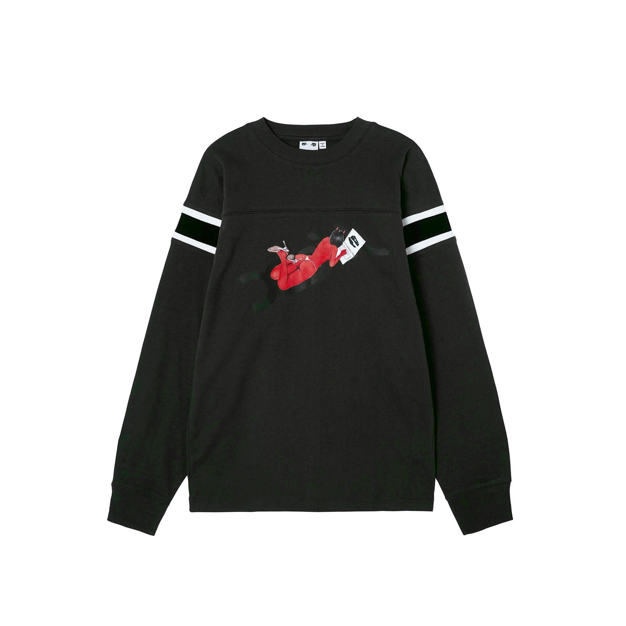 Long Sleeve Tee Rex - Black