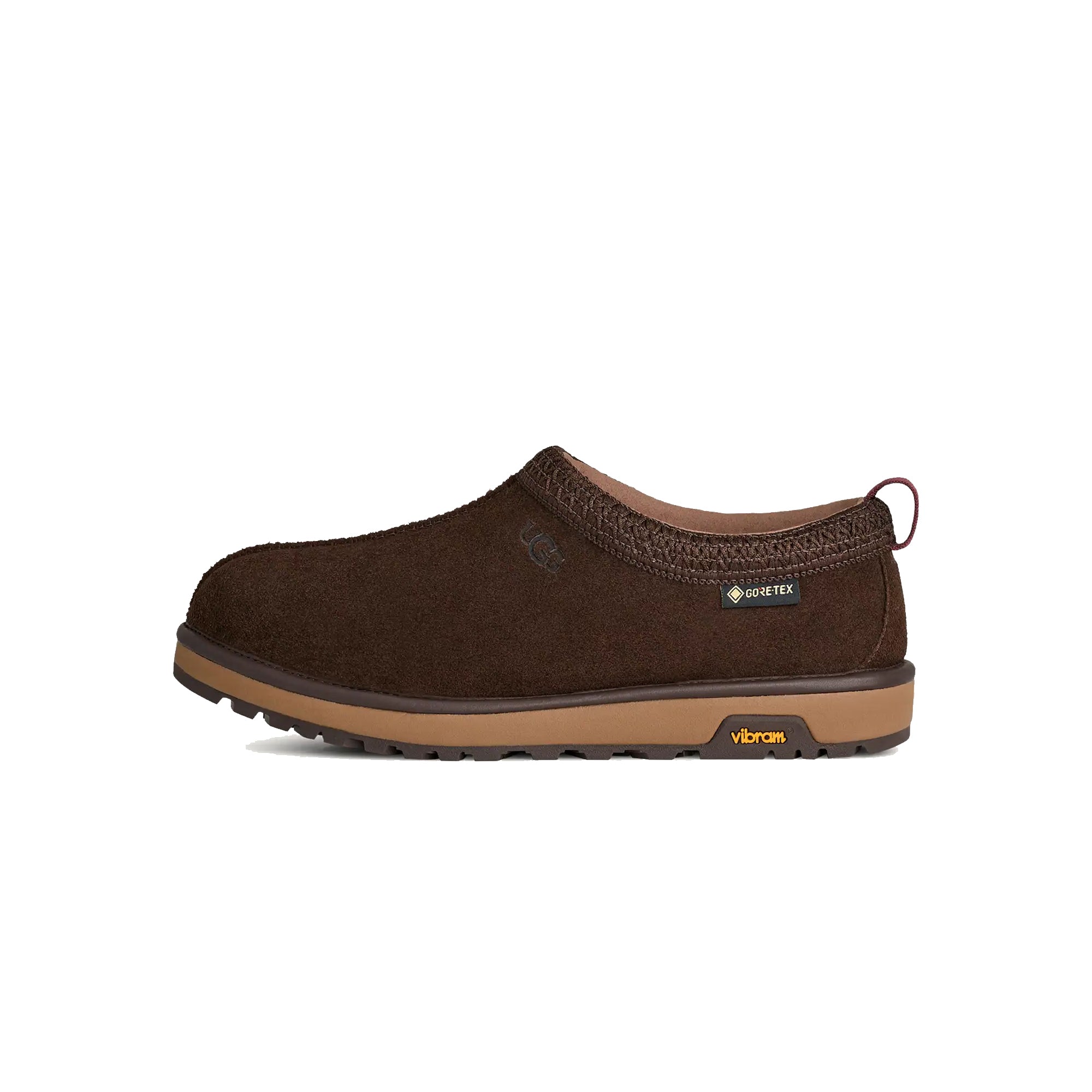 Size. 13. UGG Tasman Gtx.  Men\'s Black Suede Slip-On Loafer with Vibram Outsole Ugg Tasman - Mens Black main image 3