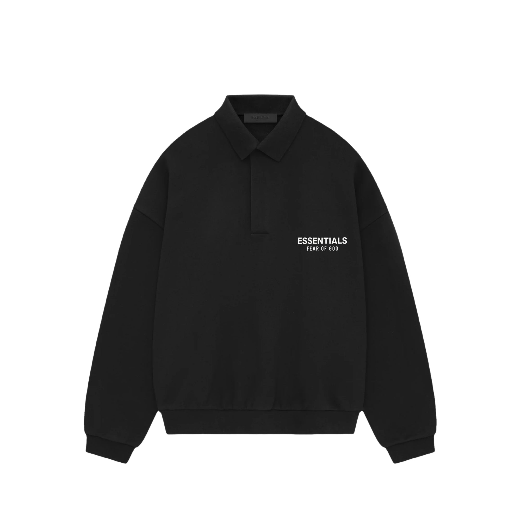 fear of god 24ss ESSENTIALS ポロシャツ Fear of God Essentials Mens Fleece Polo Shirt – Extra Butter