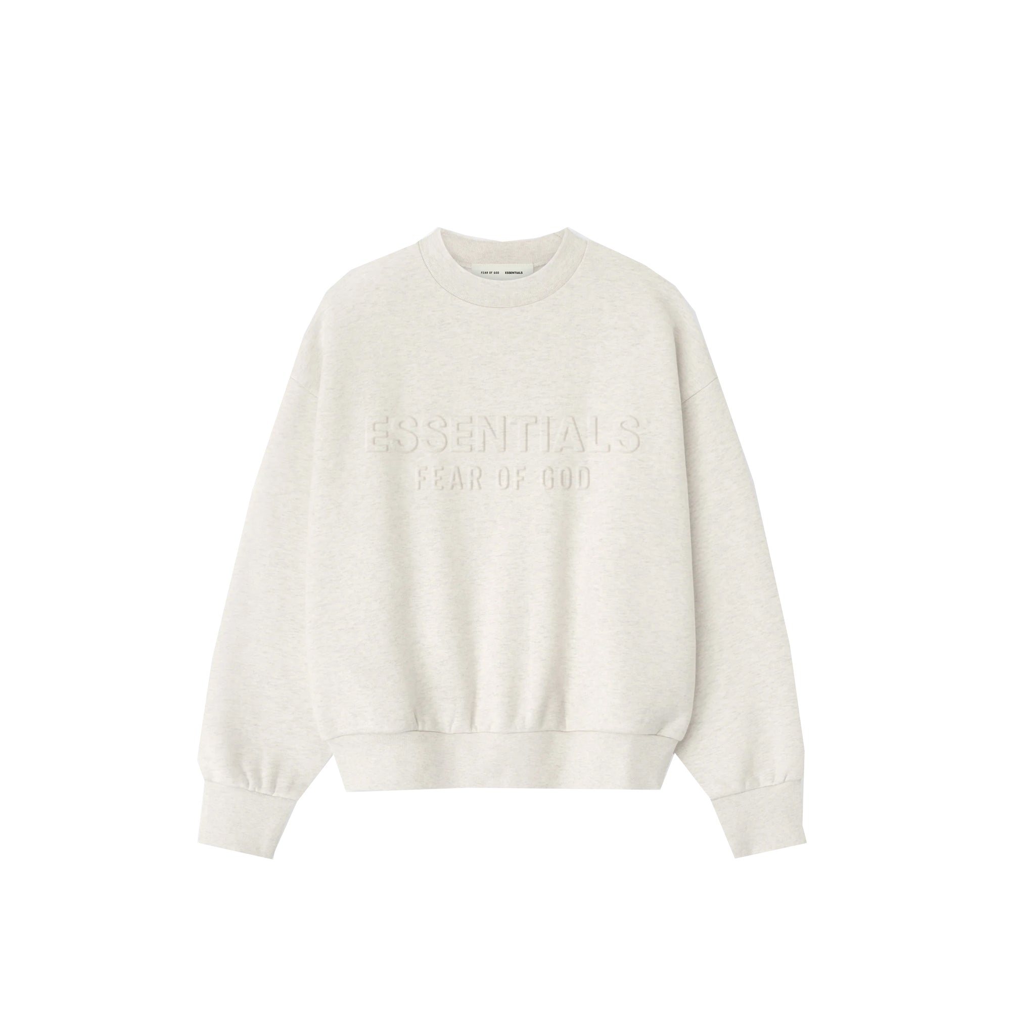 Fear of God ESSENTIALS Mens Classic Crewneck Sweatshirt – Extra Butter
