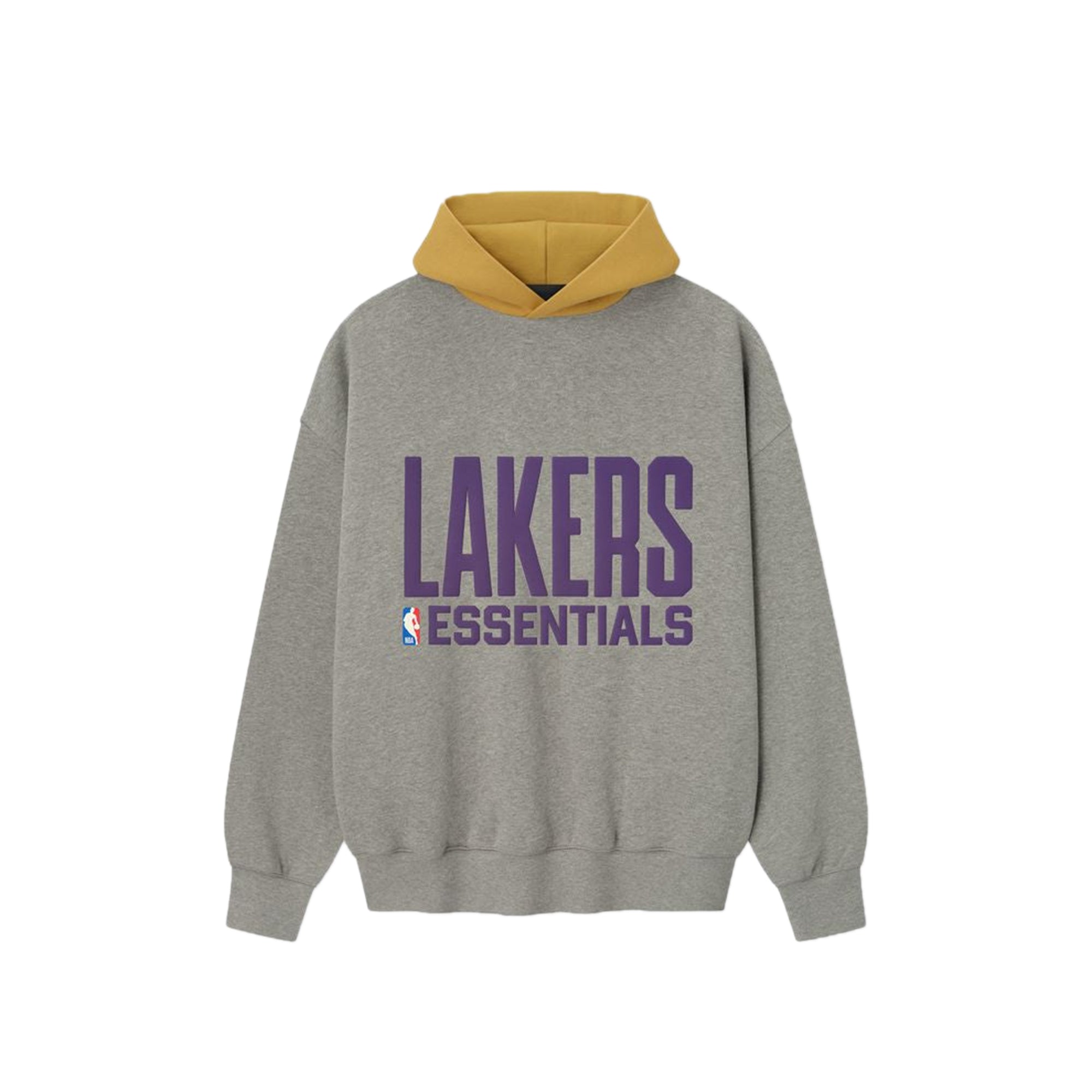 Fear of God ESSENTIALS x NBA Mens Lakers Sports Fit Hoodie – Extra
