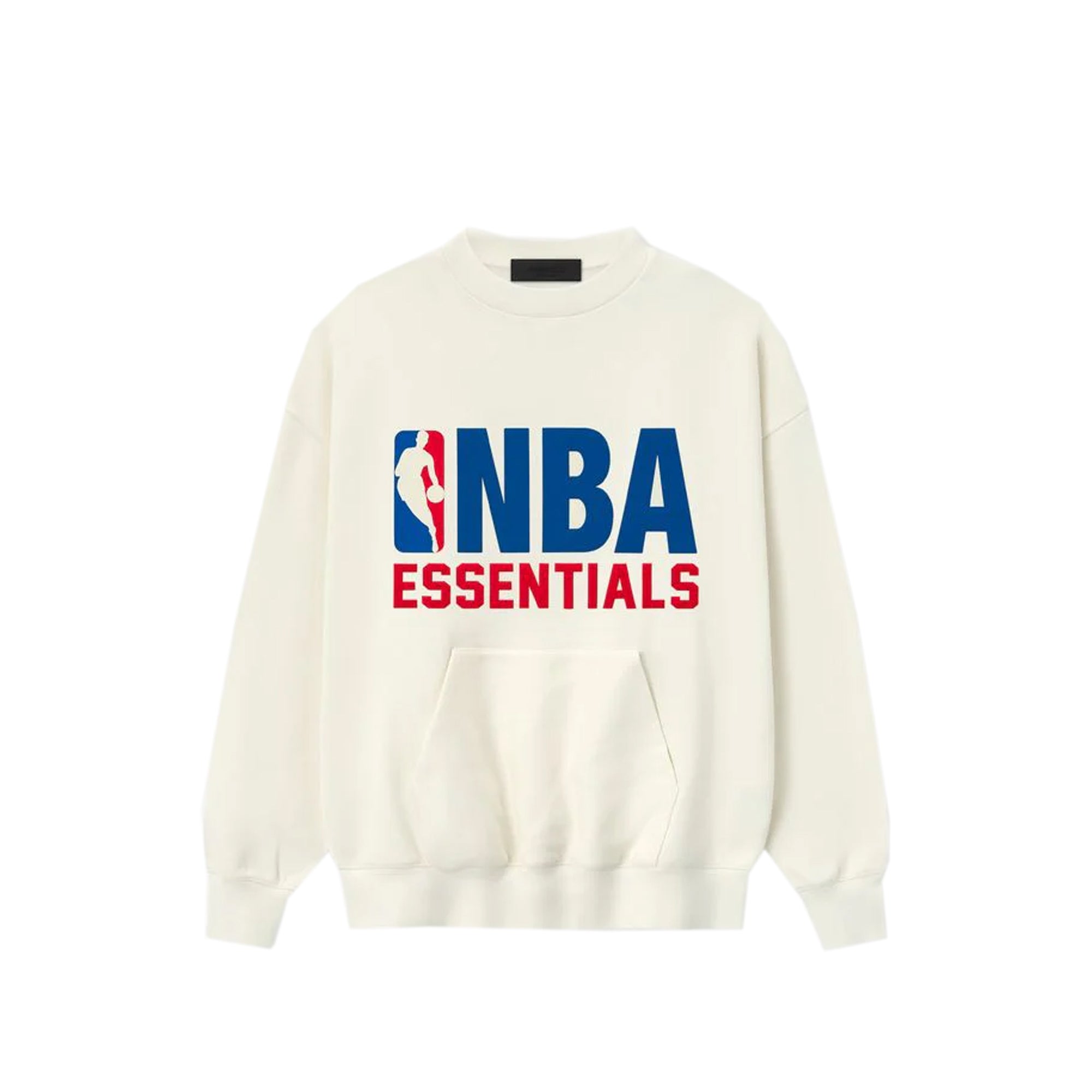 Fear of God ESSENTIALS x NBA Mens Sports Fit Crewneck – Extra Butter