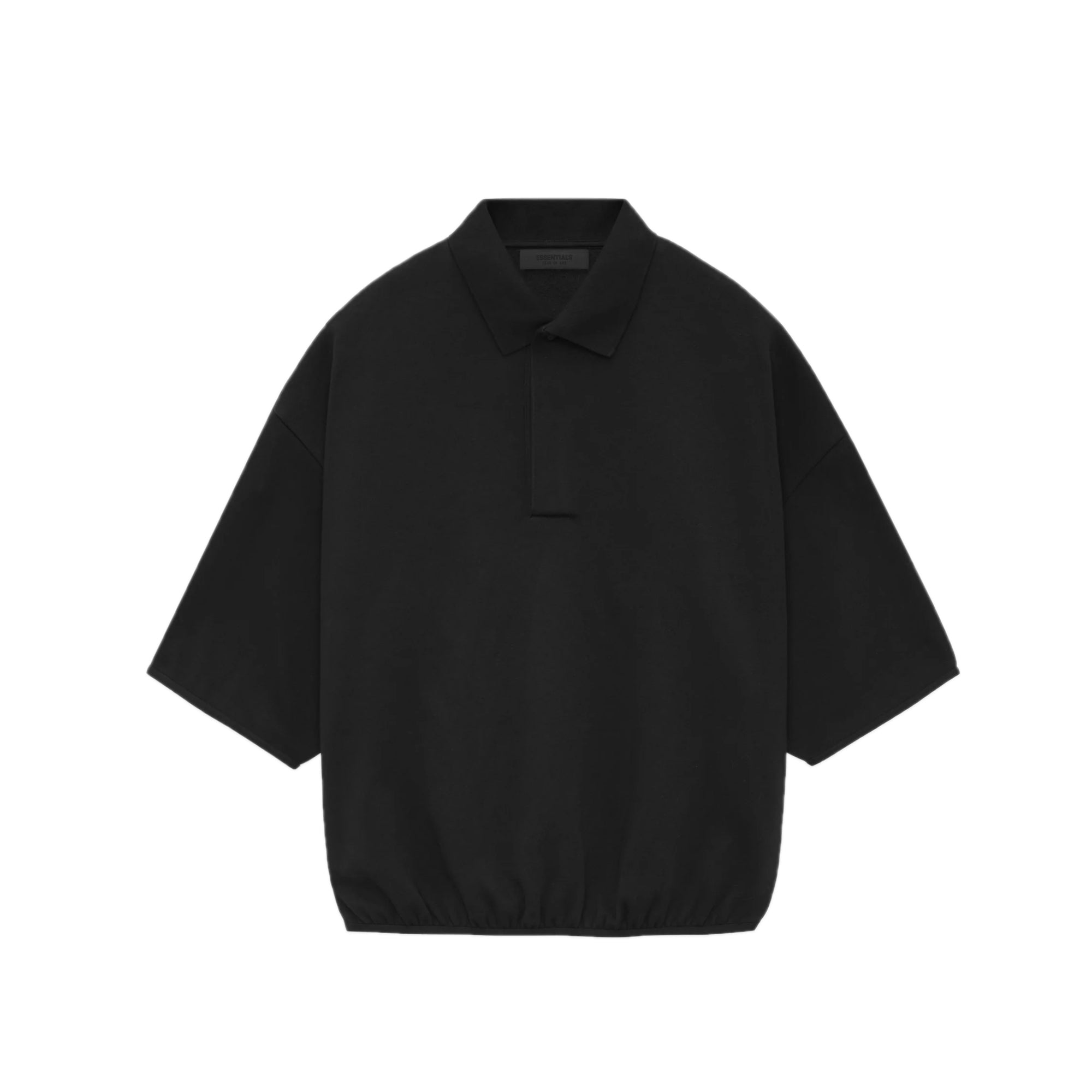 Fear of God Essentials Mens 3/4 Sleeve Polo – Extra Butter