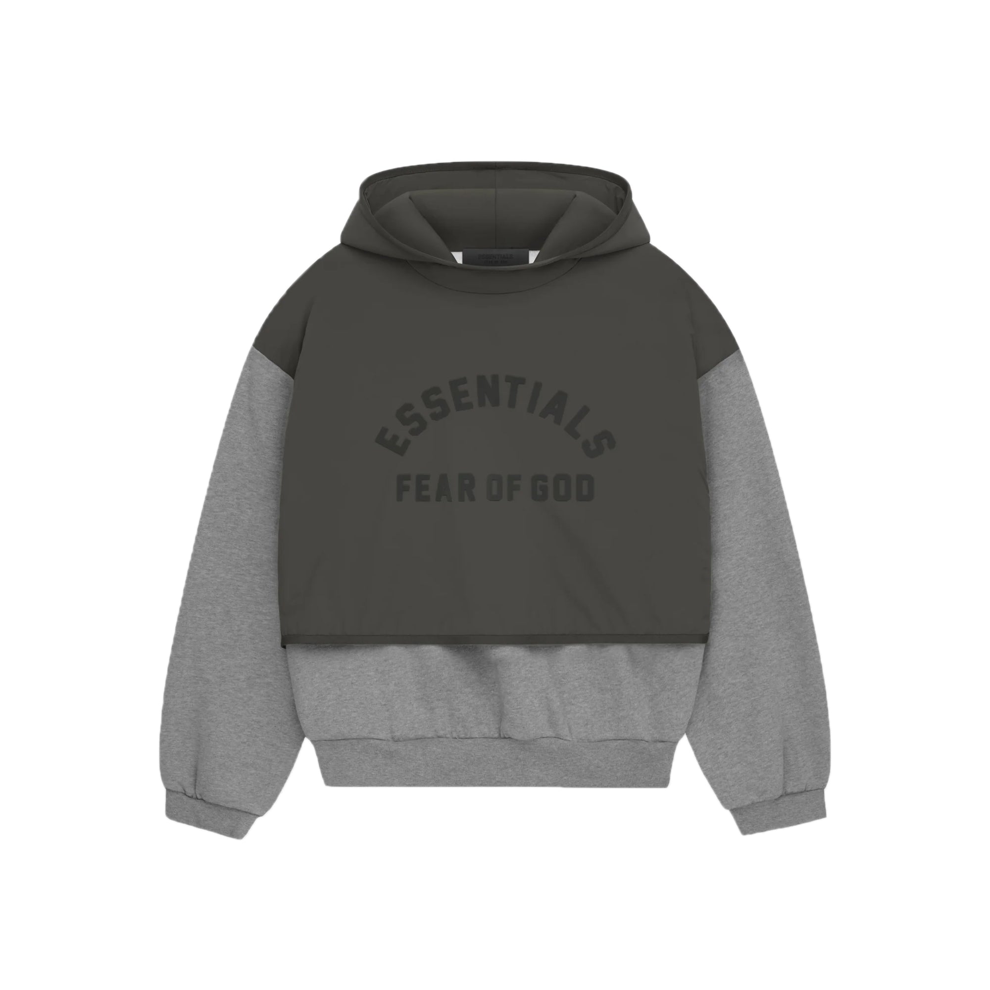 Fear of God Essentials Mens Nylon Fleece Hooded Sweater card image