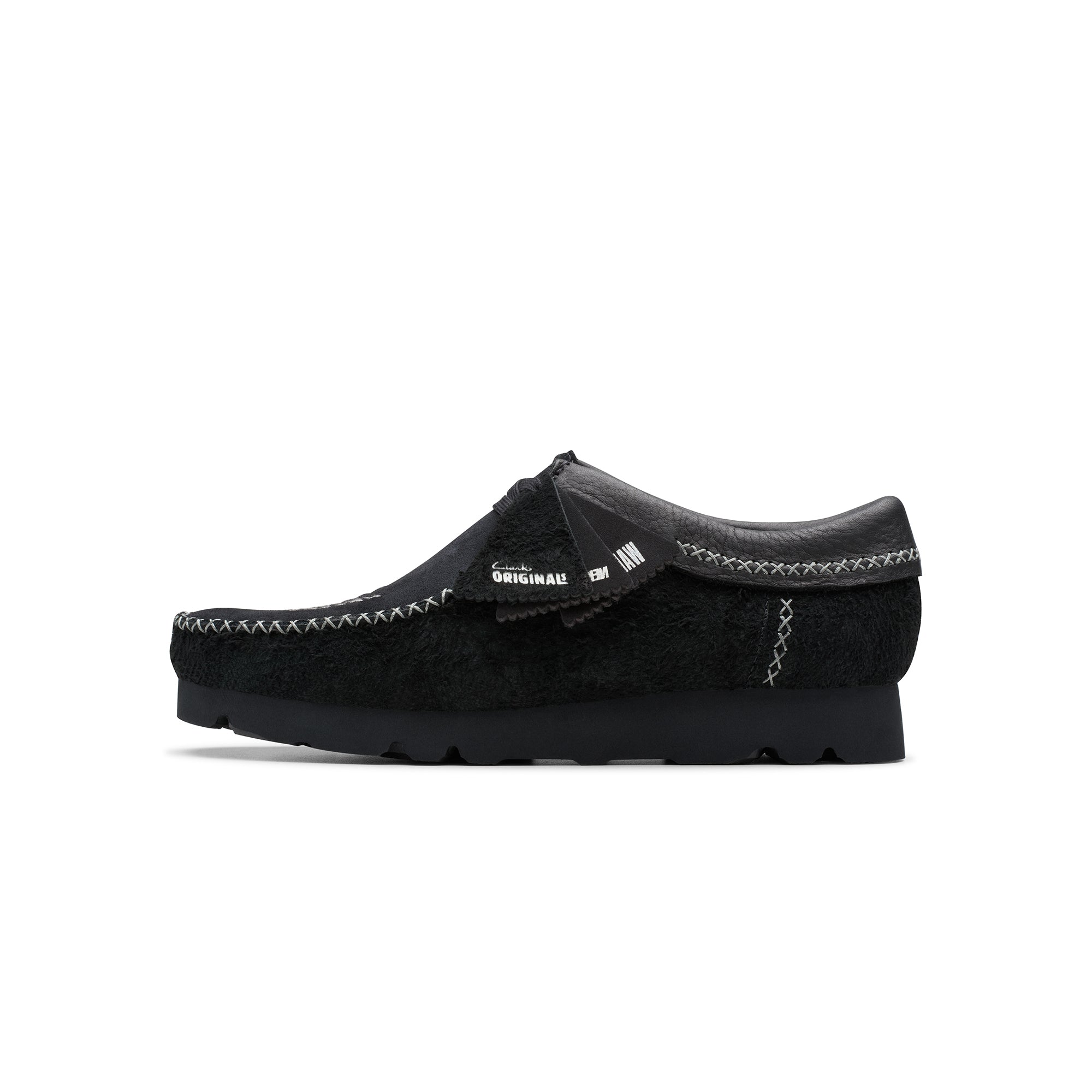 Black wallabees mens hotsell