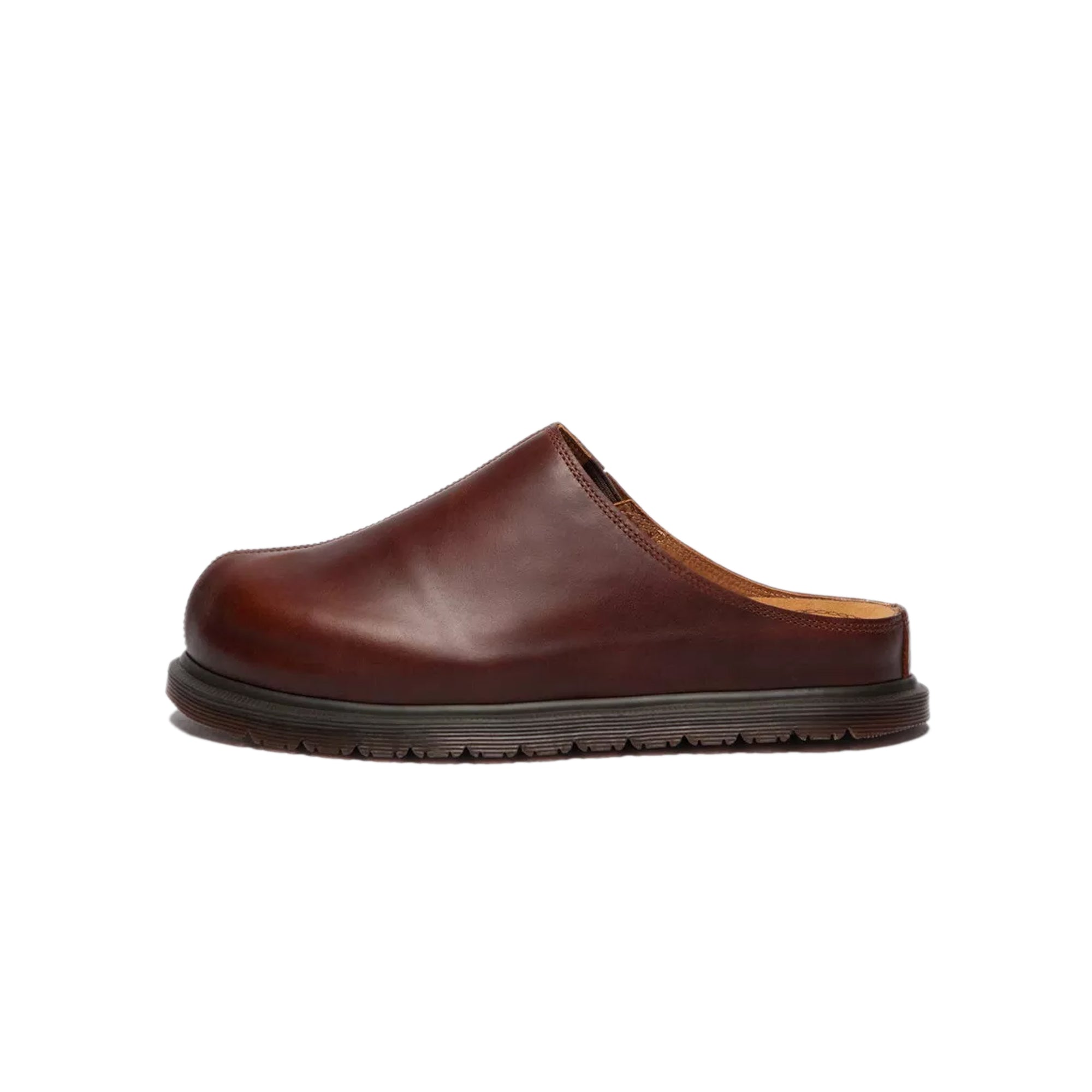 Ströber 8.5 UK Mens 10 US Mules Brown Leather Slides Strober House Shoes Germany Dr Martens Mens San Mule Shoes – Extra Butter main image 4