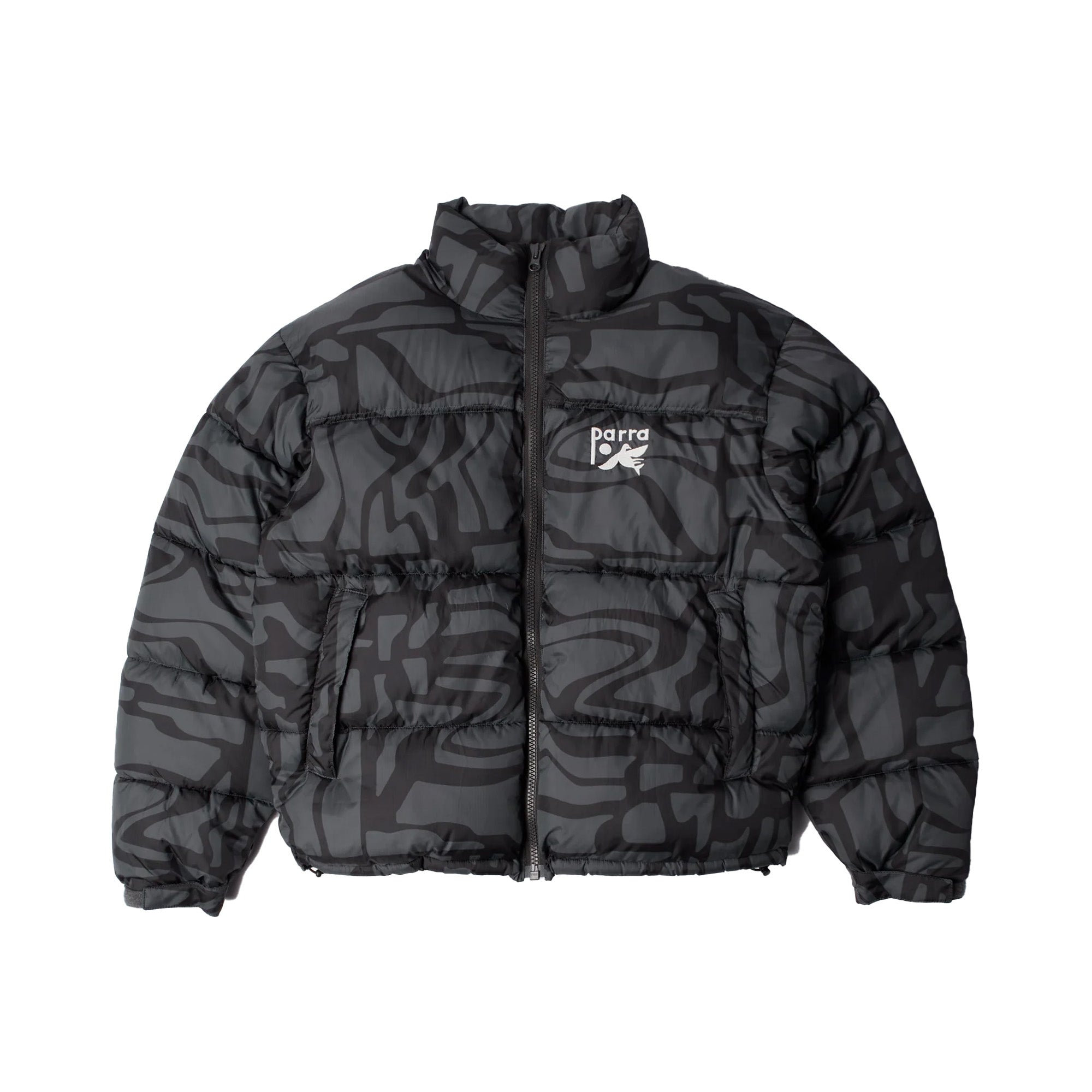 By Parra Mens Broken FTP Puffer Jacket – Extra Butter