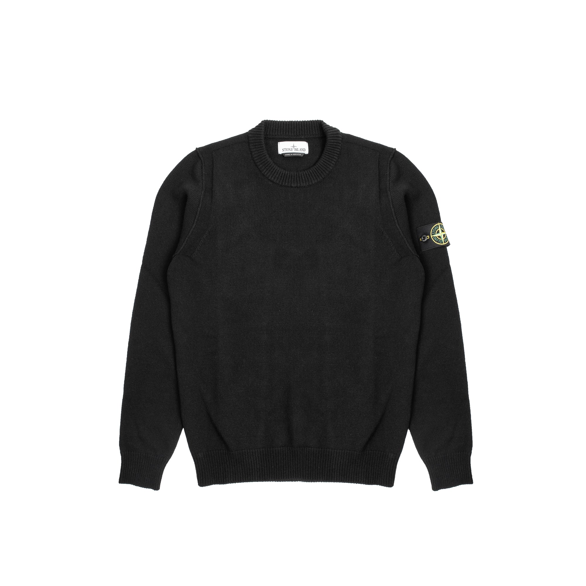 STONE  ブラックニットセーター Stone Island Mens Knitwear – Extra Butter
