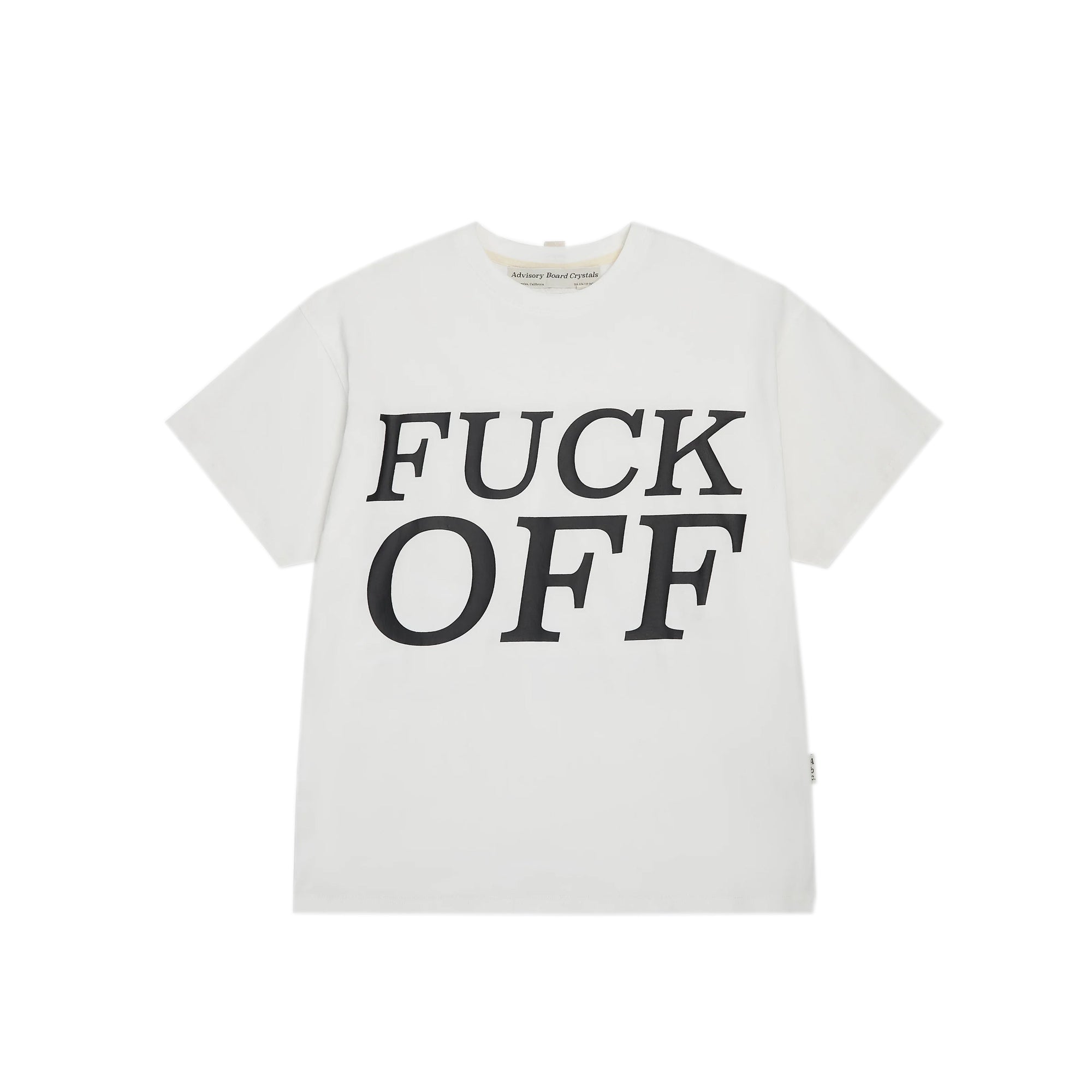 Advisory Board Crystals Mens Fuck Off SS Tee – Extra Butter