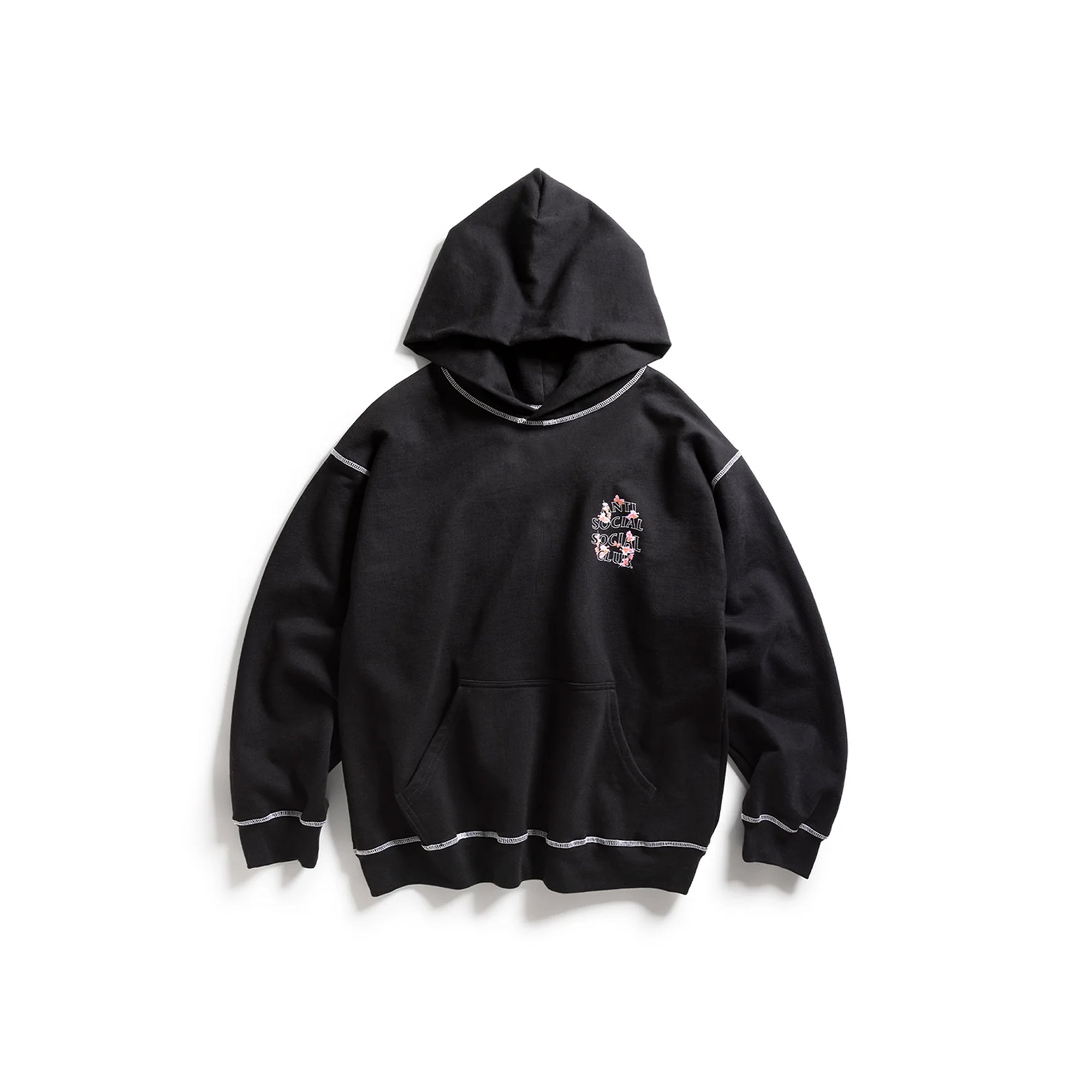 Anti Social Social Club Mens Contrast Stitch Hoodie – Extra Butter