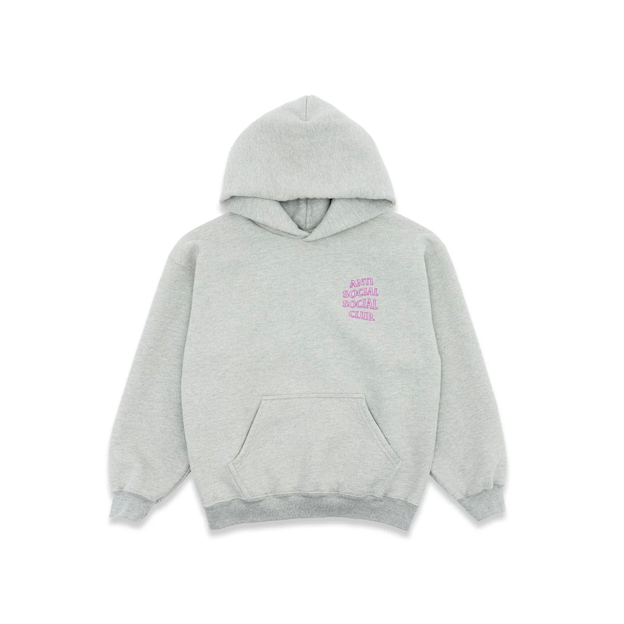 Anti Social Social Club Mens Applique Mind Games Hoodie – Extra Butter