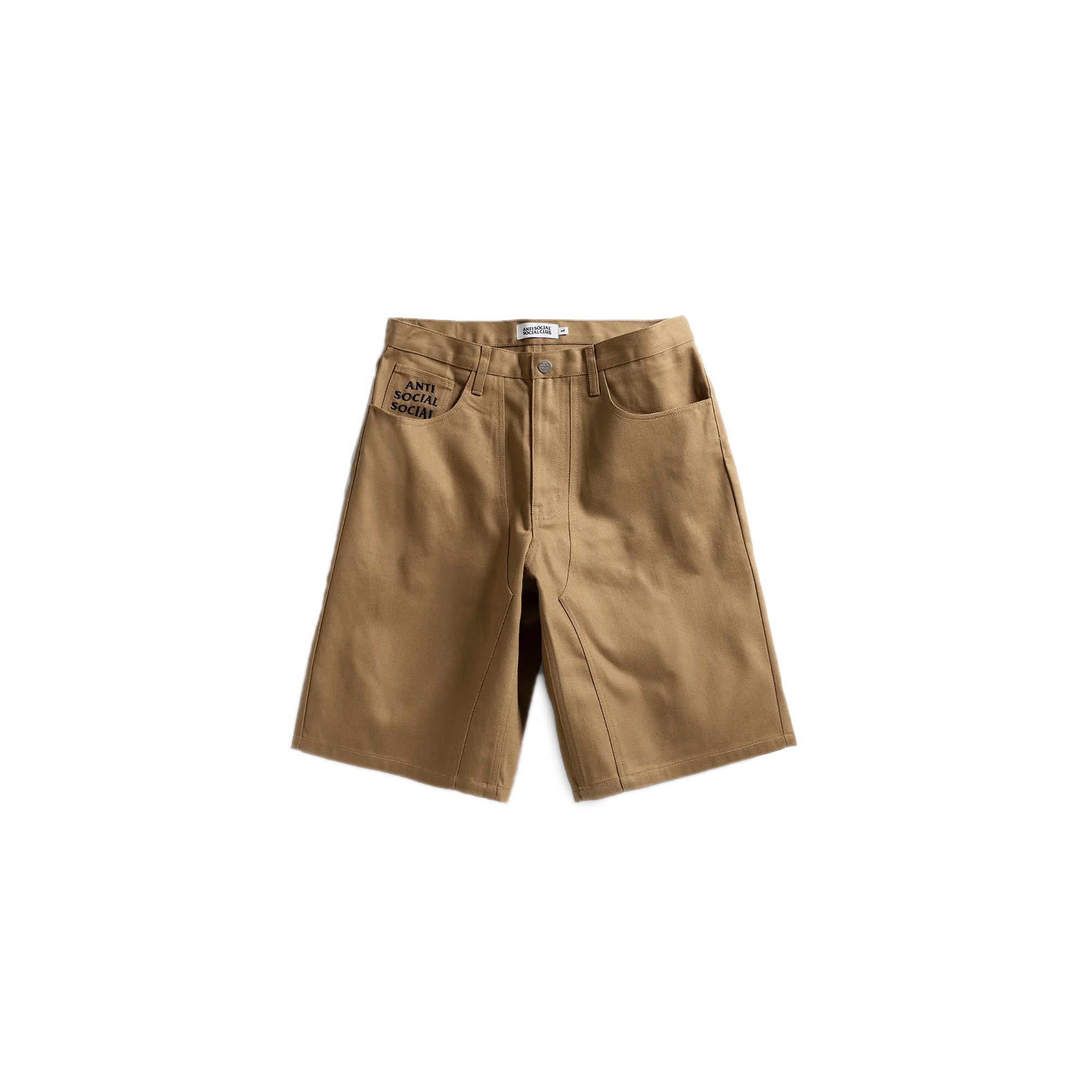 Anti Social Social Club Mens Chainstick Carpenter Shorts – Extra