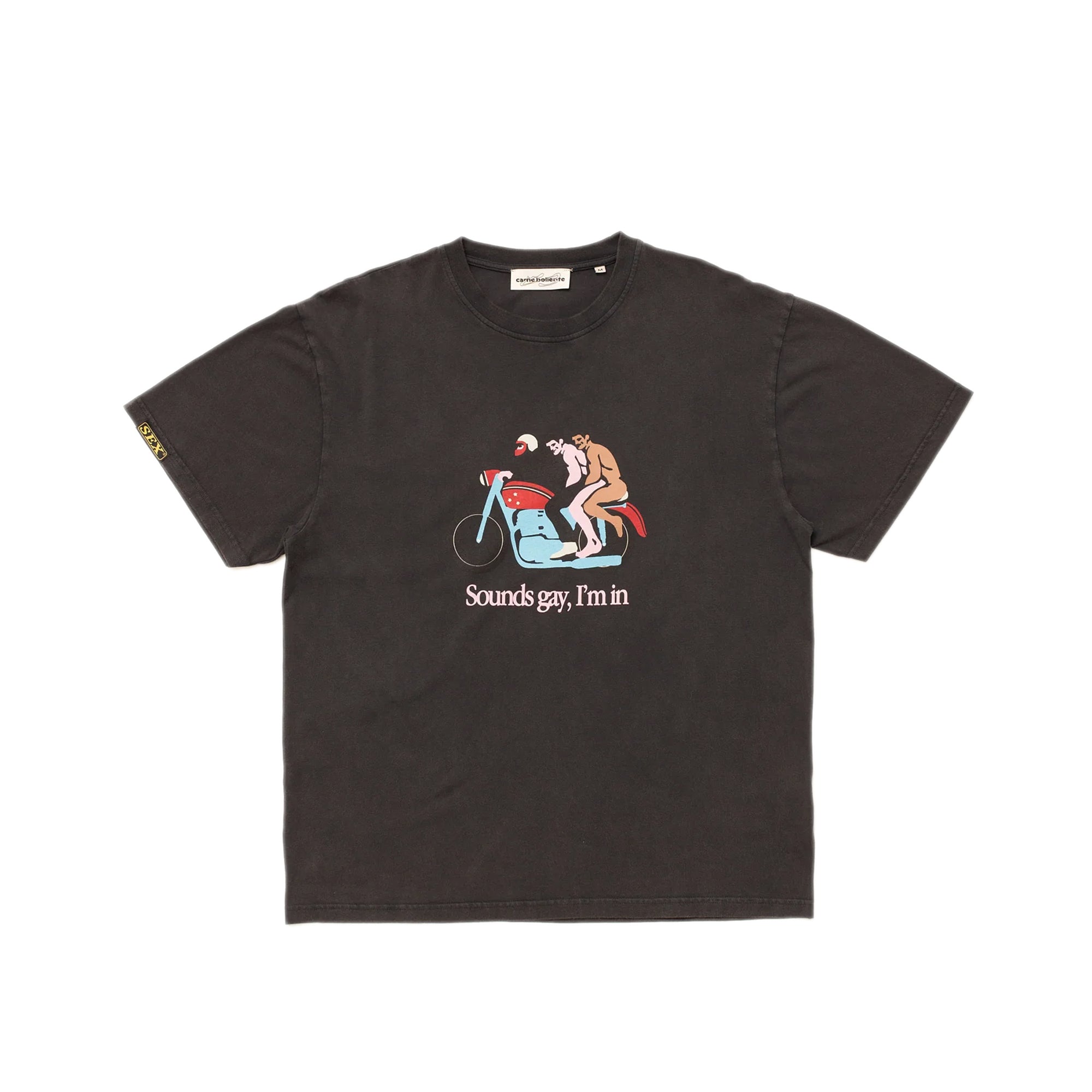 Carne Bollente Mens Sounds Gay, We're In Tee – Extra Butter
