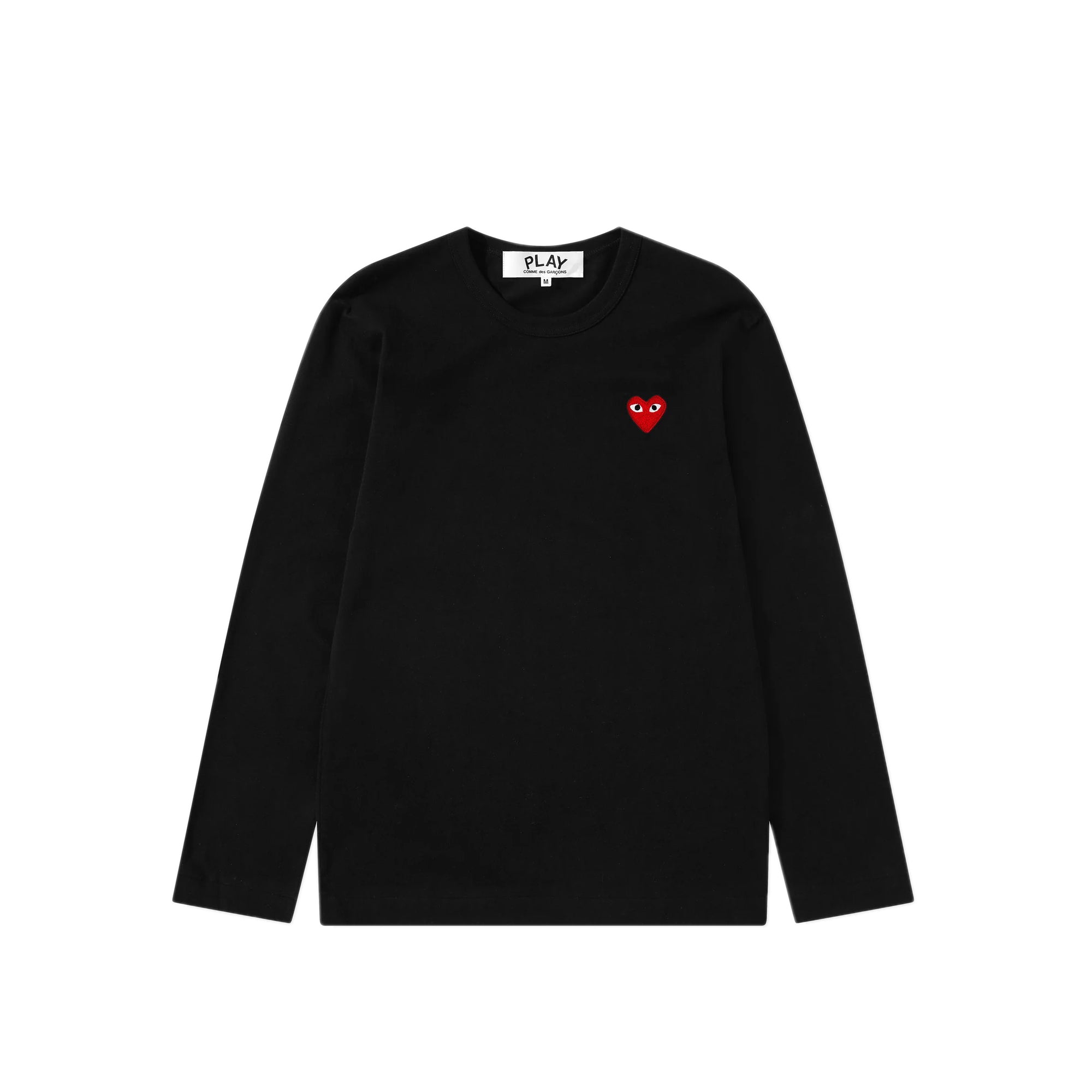 Comme des Garcons PLAY Mens Longsleeve Tee Extra Butter