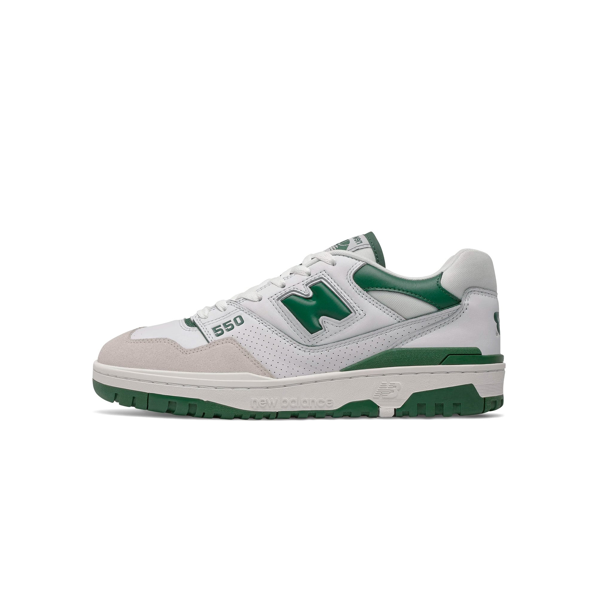 New Balance bb 550 White Green Sneakers for Men