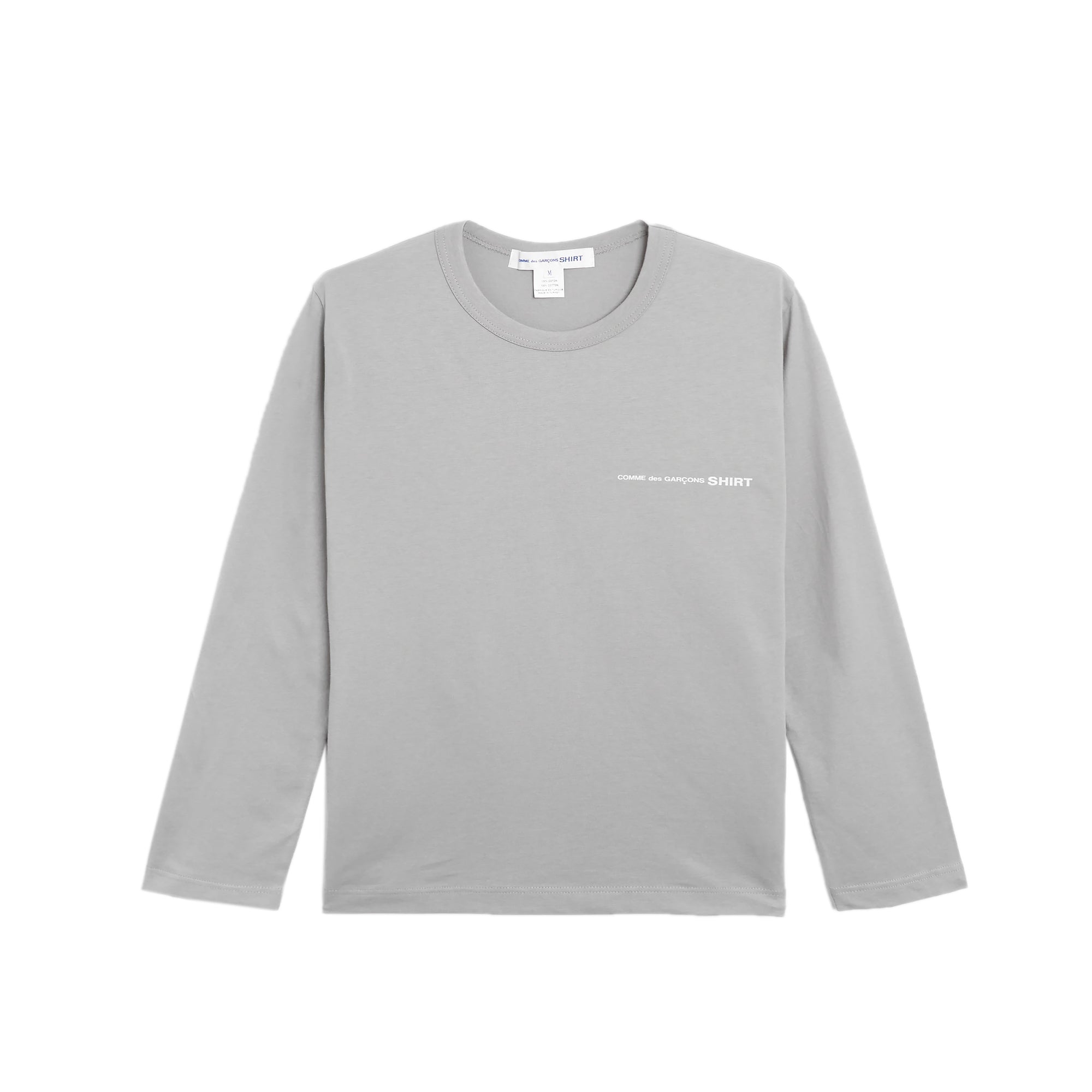 Comme des Garcons SHIRT Mens LS Chest Logo Tee – Extra Butter