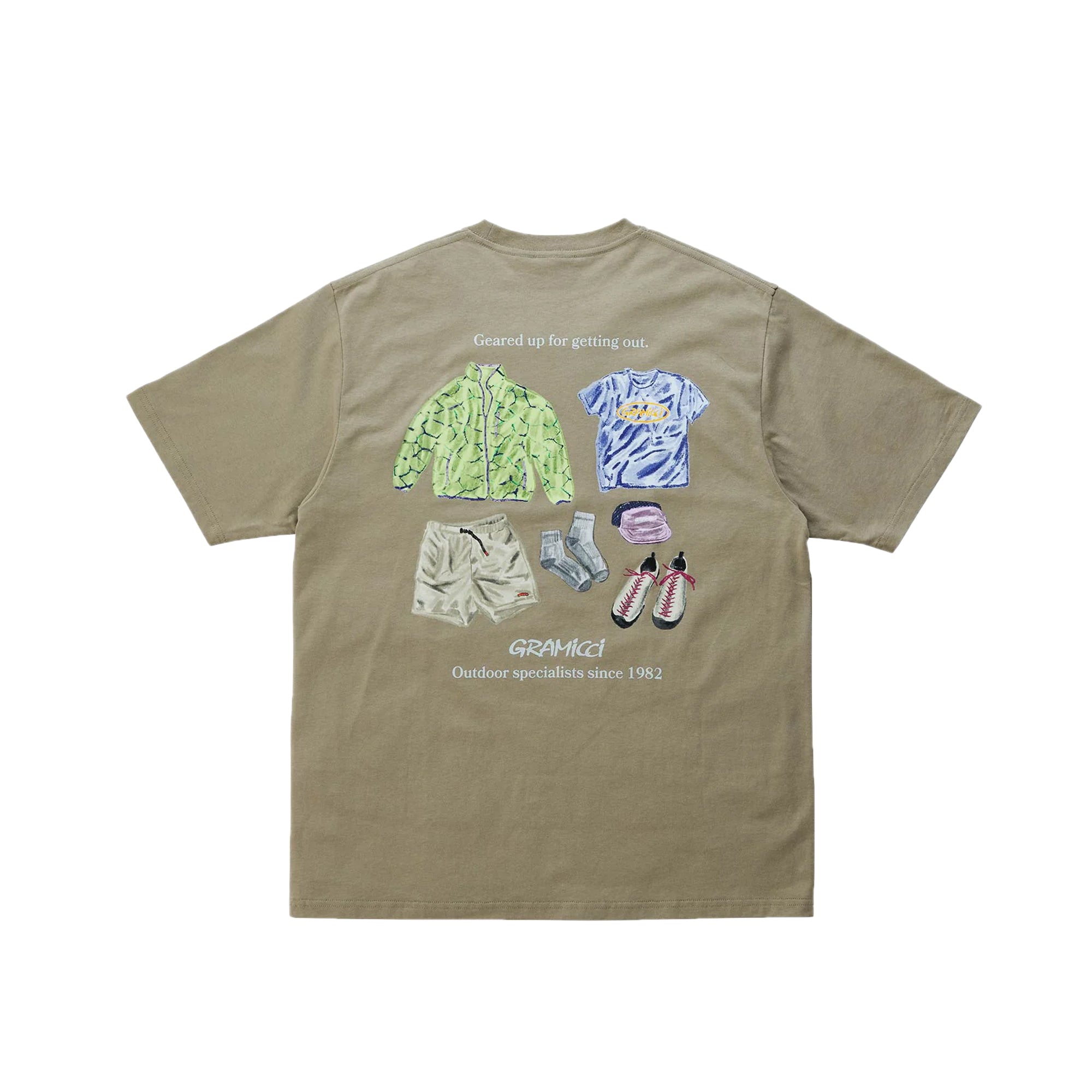 geared out Gramicci Mens Geared Up Tee