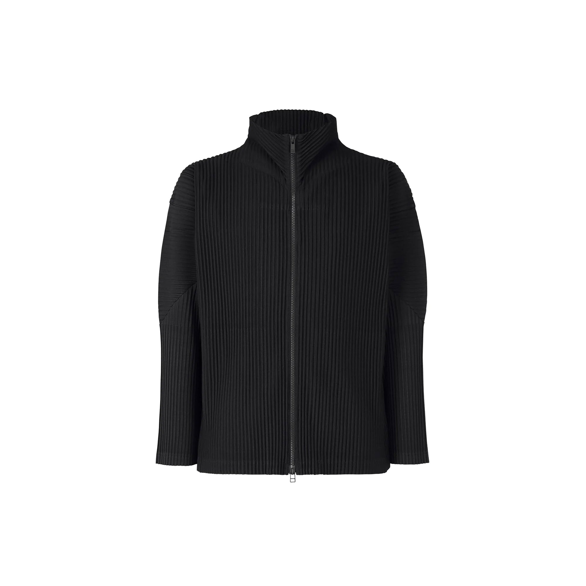 Homme Plisse Issey Miyake Mens Basics Zip Up Cardigan – Extra Butter