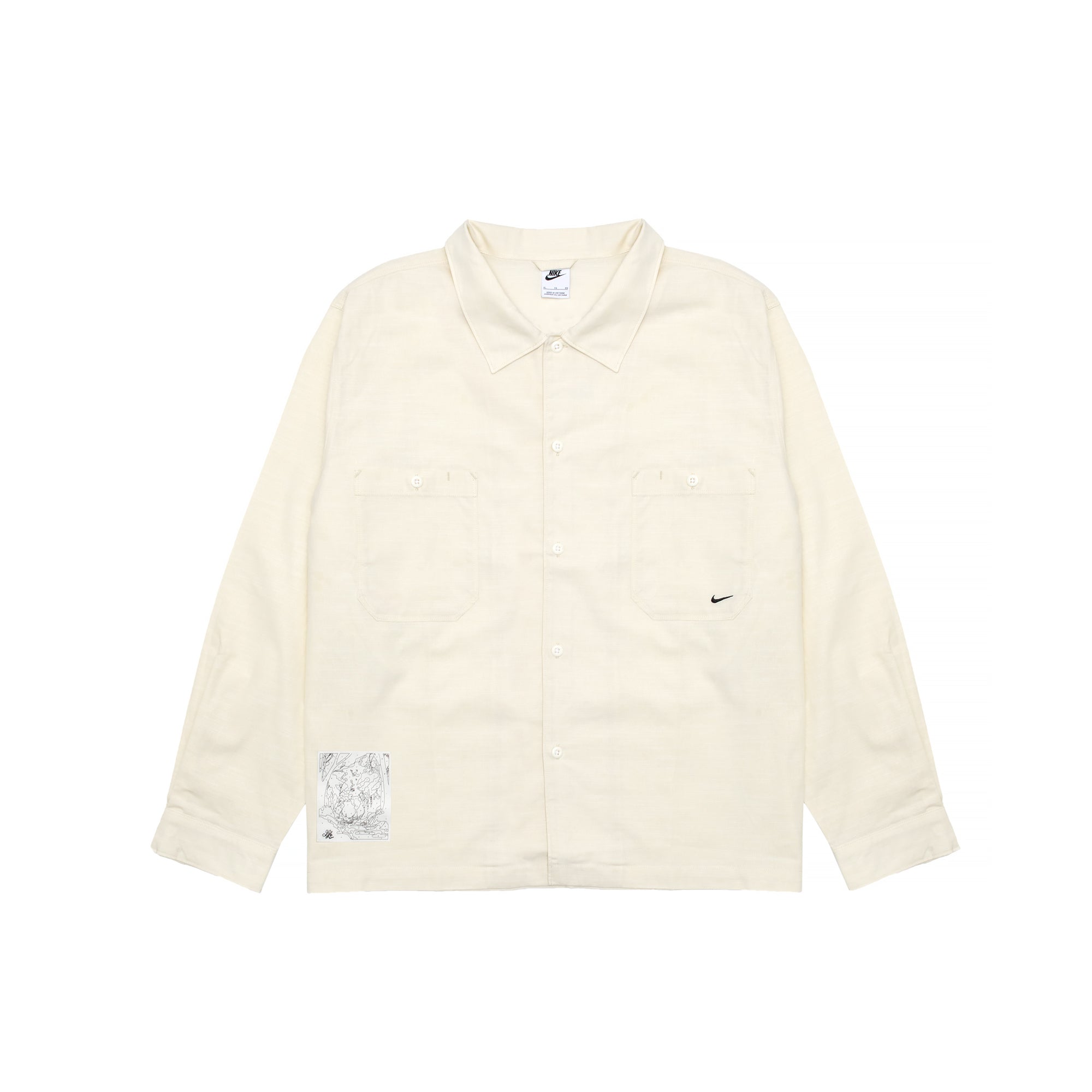 Nike Mens Life Chambray Long-Sleeve Painter Shirt – Extra Butter