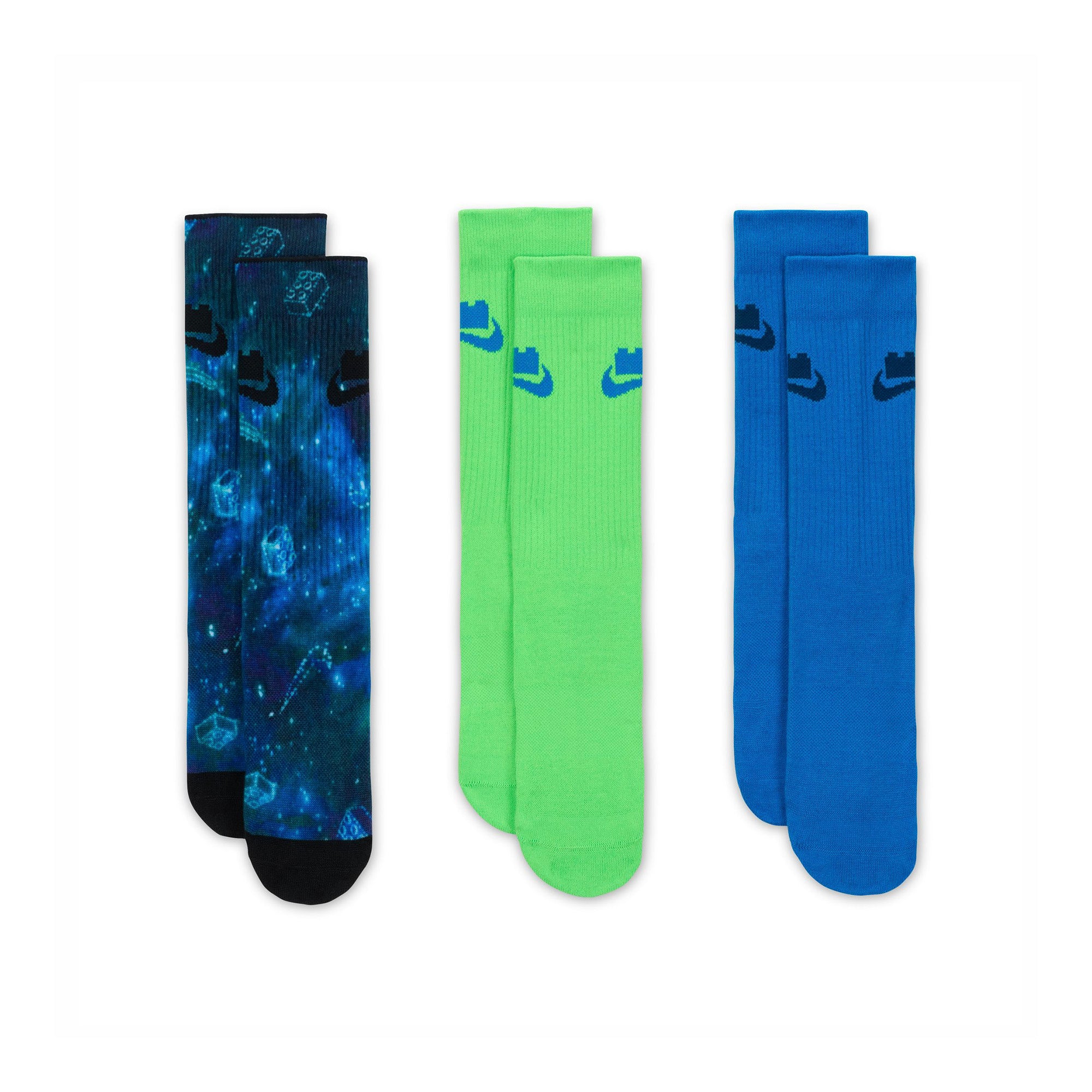 Nike x LEGO Collection Everyday Essentials Crew Socks (3 Pairs