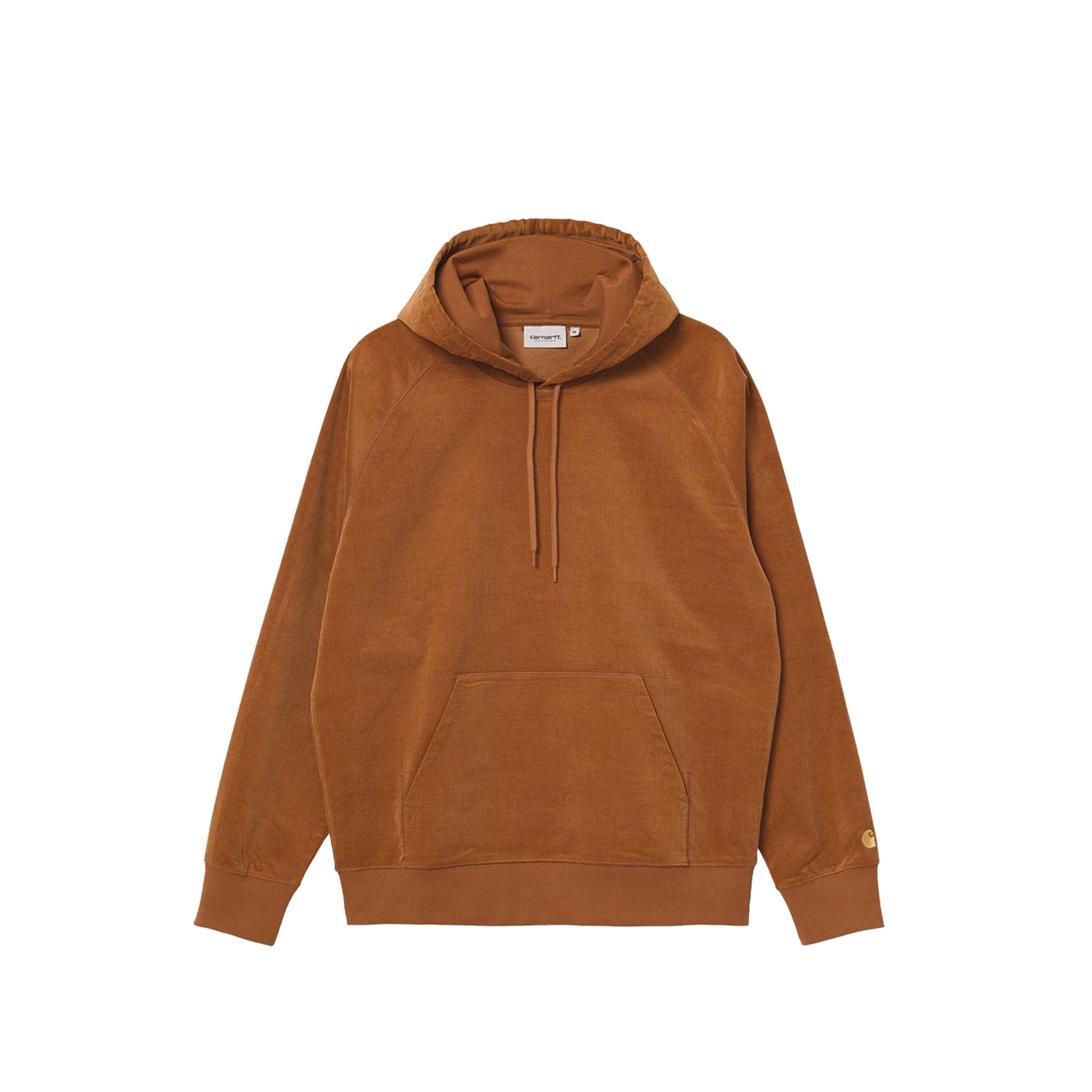 Carhartt WIP Mens Hooded Cord Sweatshirt – Extra Butter