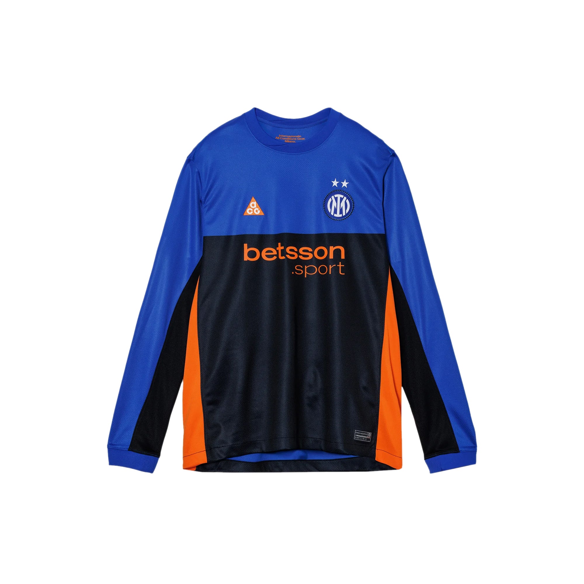 Nike x Inter Milan ACG Dri-Fit Soccer LS Replica Jersey – Extra Butter