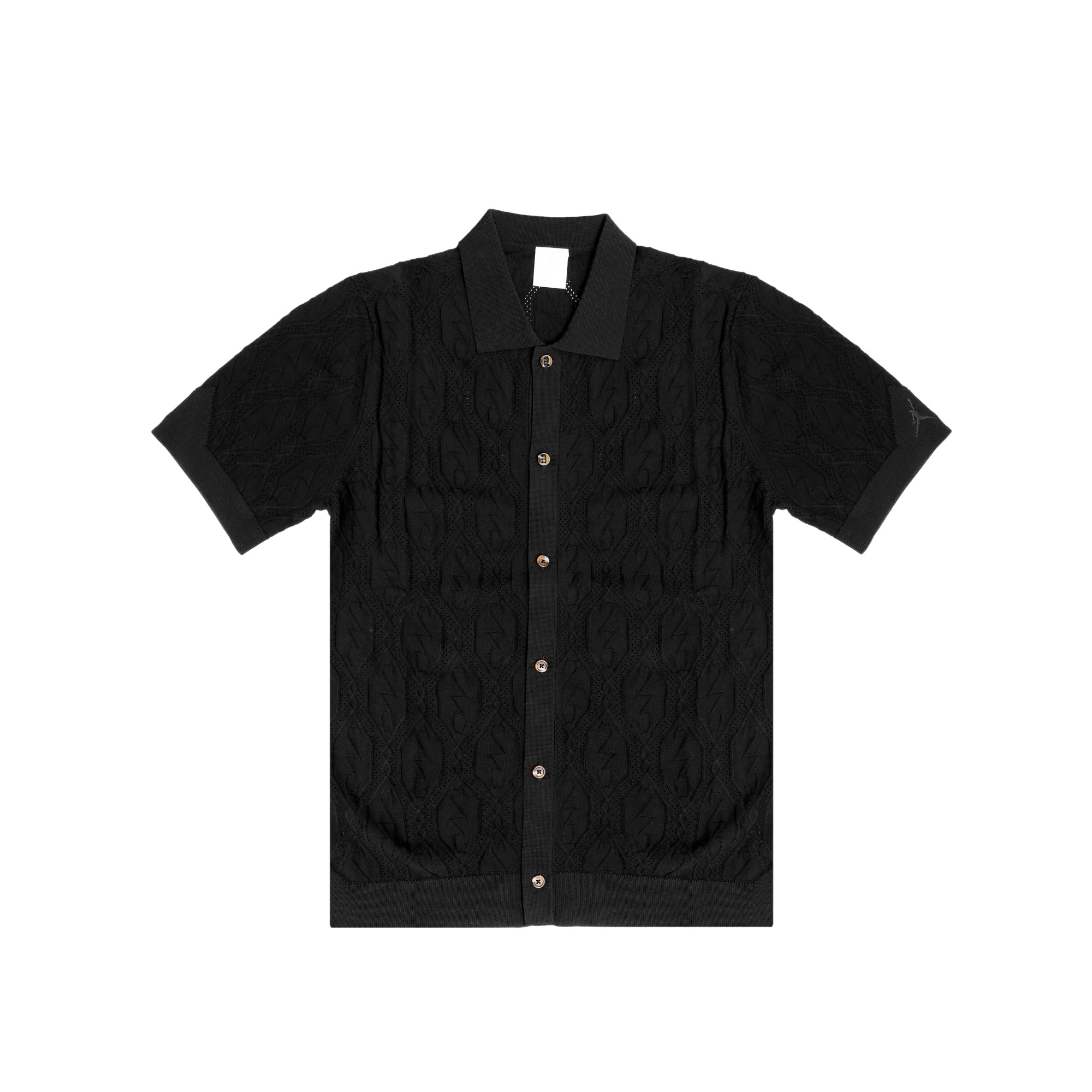 air jordan dress shirt Nike Air Jordan woven shirt in dark gray