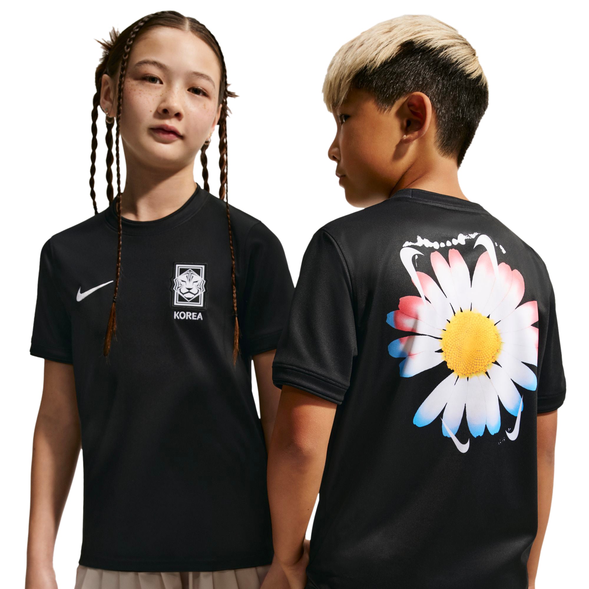 Nike Kids Korea x PEACEMINUSONE Short-Sleeve Soccer Top – Extra Butter