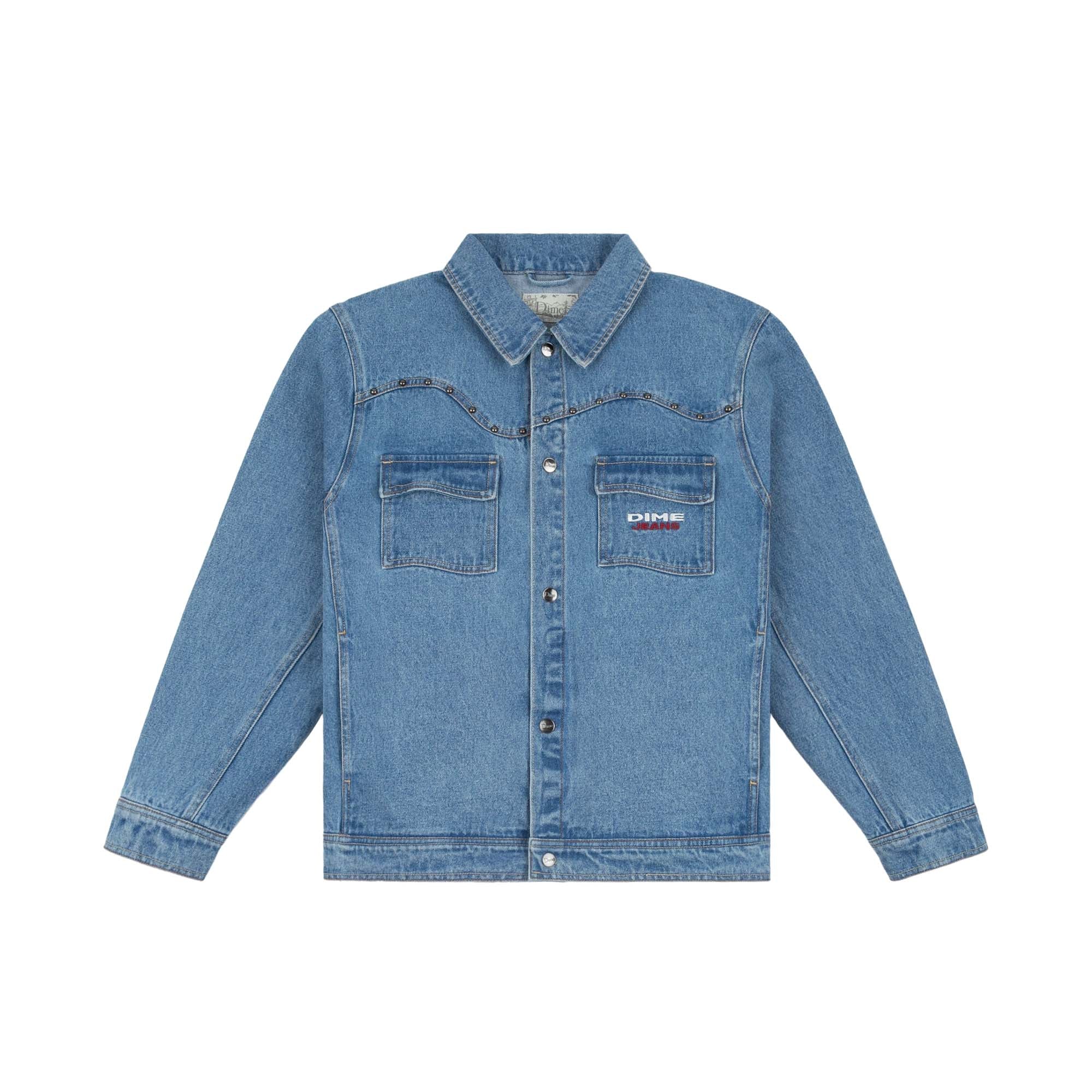 Dime Mens Denim Western Jacket – Extra Butter