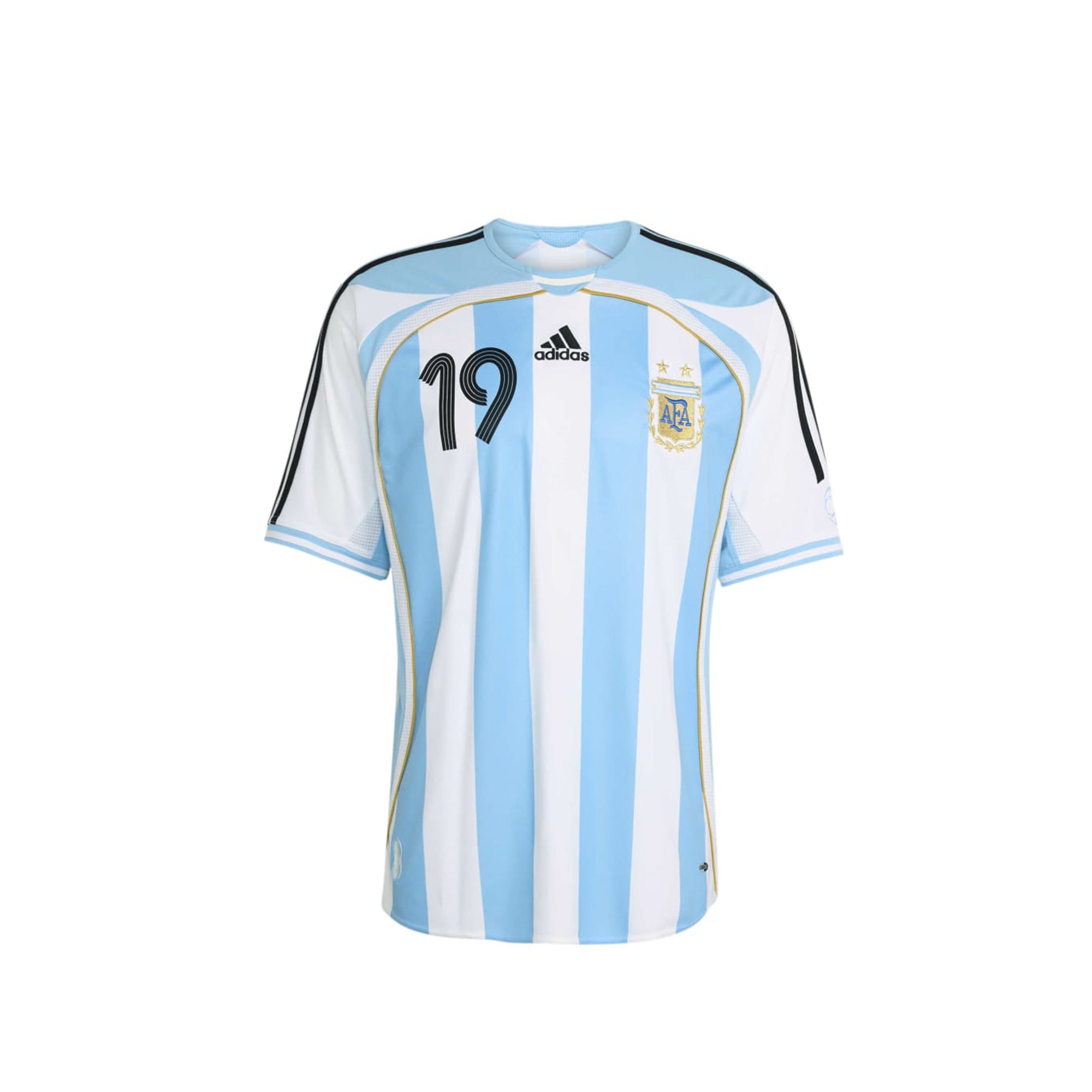 Adidas Mens Argentina Home 2006 Messi Jersey – Extra Butter