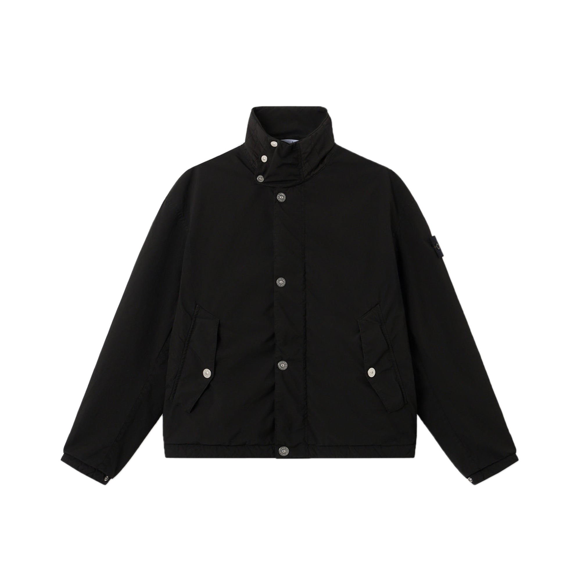 Stone Island Canvas Double Zip Jacket Stone Island Canvas Placcato