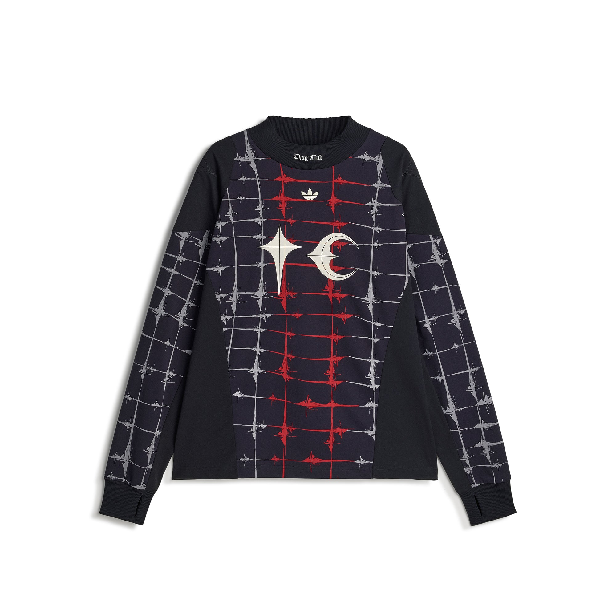 トップス adidas x Thug Club Goalie T-Shirt Long Adidas x Thug Club Mens Goalie T Longsleeve – Extra Butter
