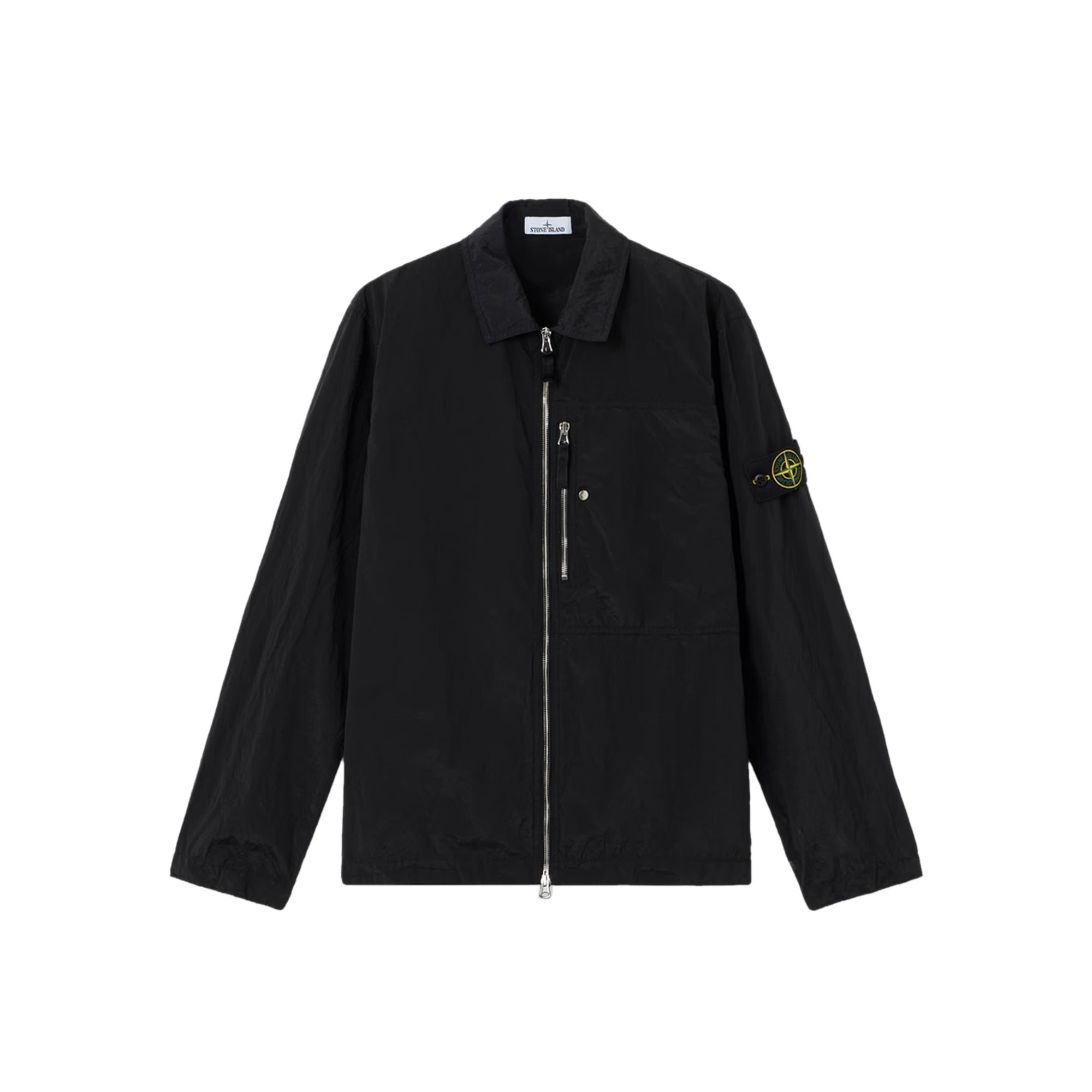 Stone Island Mens Nylon Metal ECONYL® Overshirt – Extra Butter