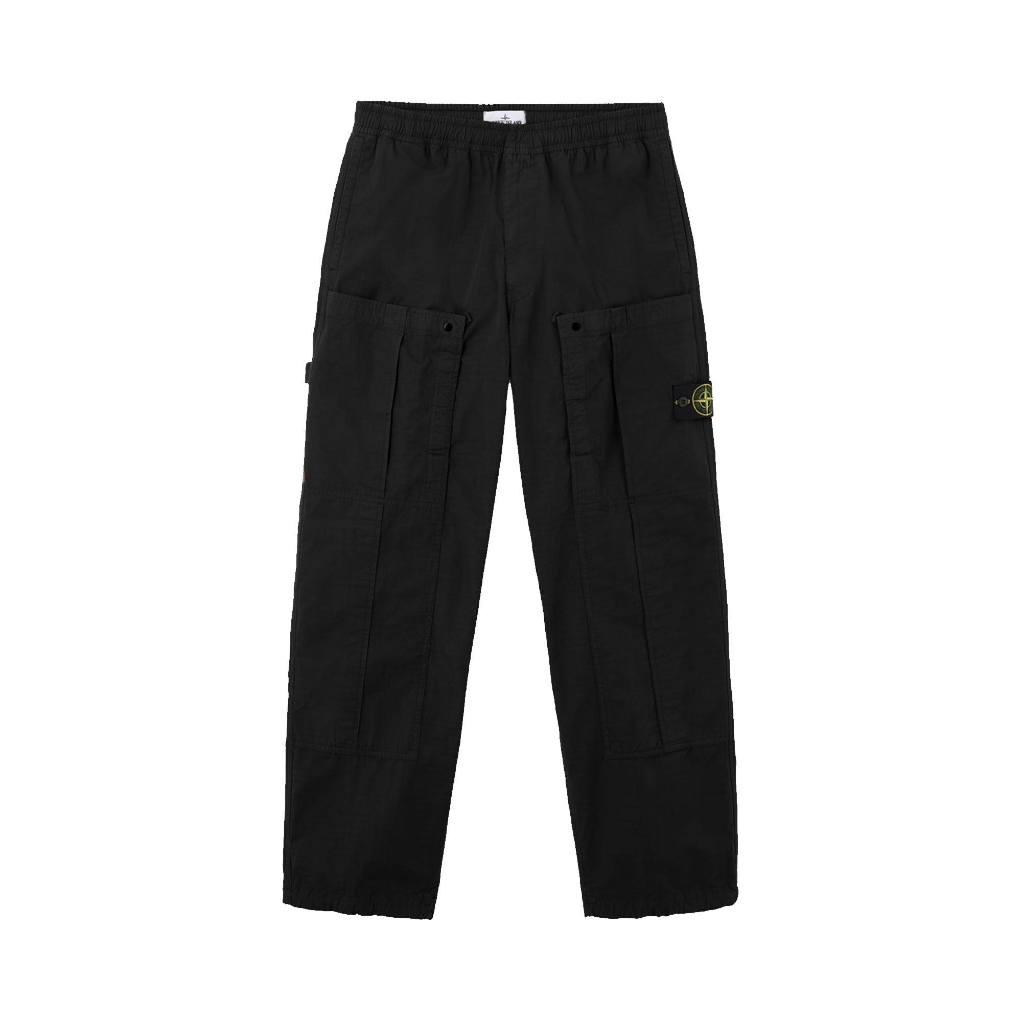 Stone Island Mens Mercerized Organic Cotton Ripstop Pants – Extra