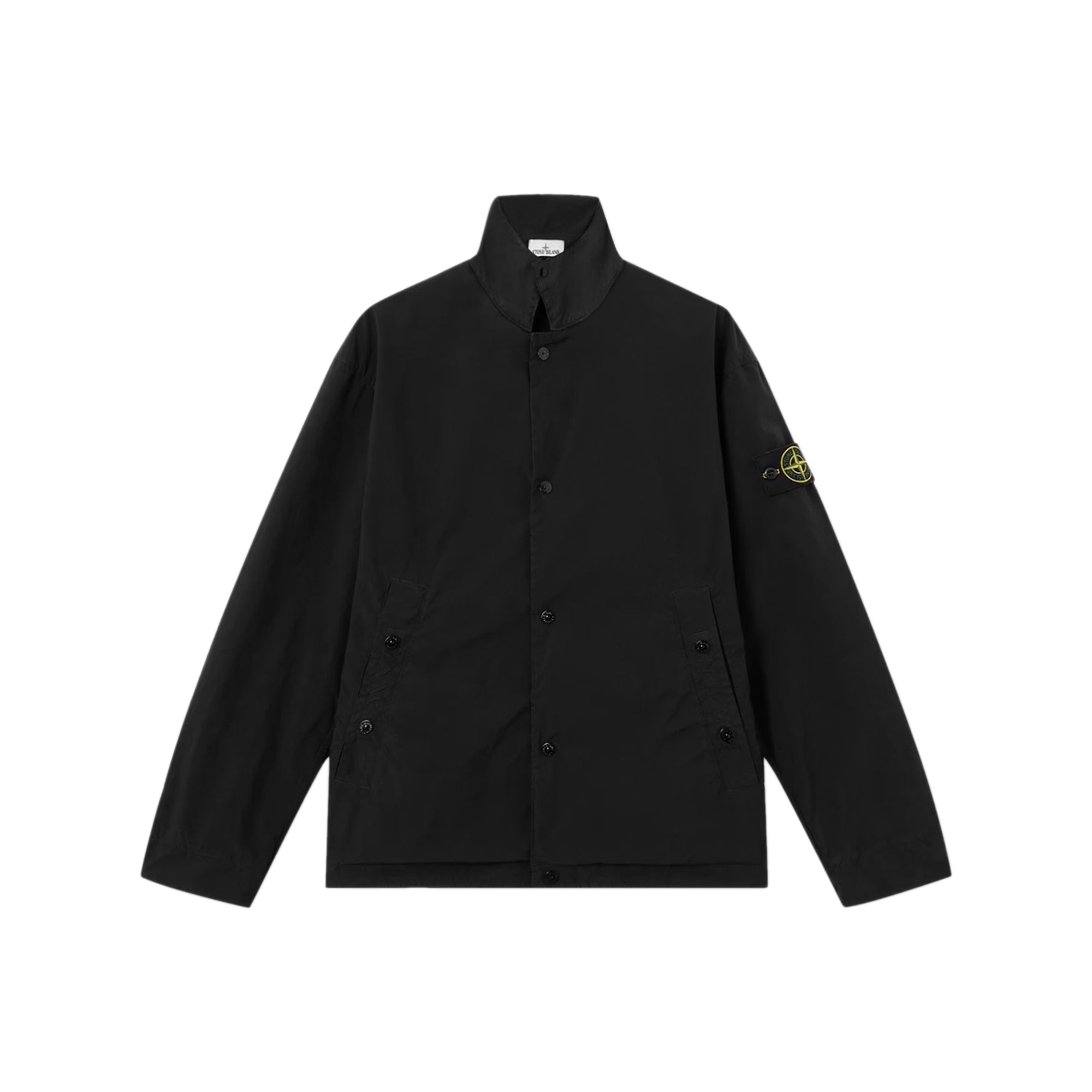 Stone Island Mens Light Compact Touch Poly-TC Coach Jacket – Extra