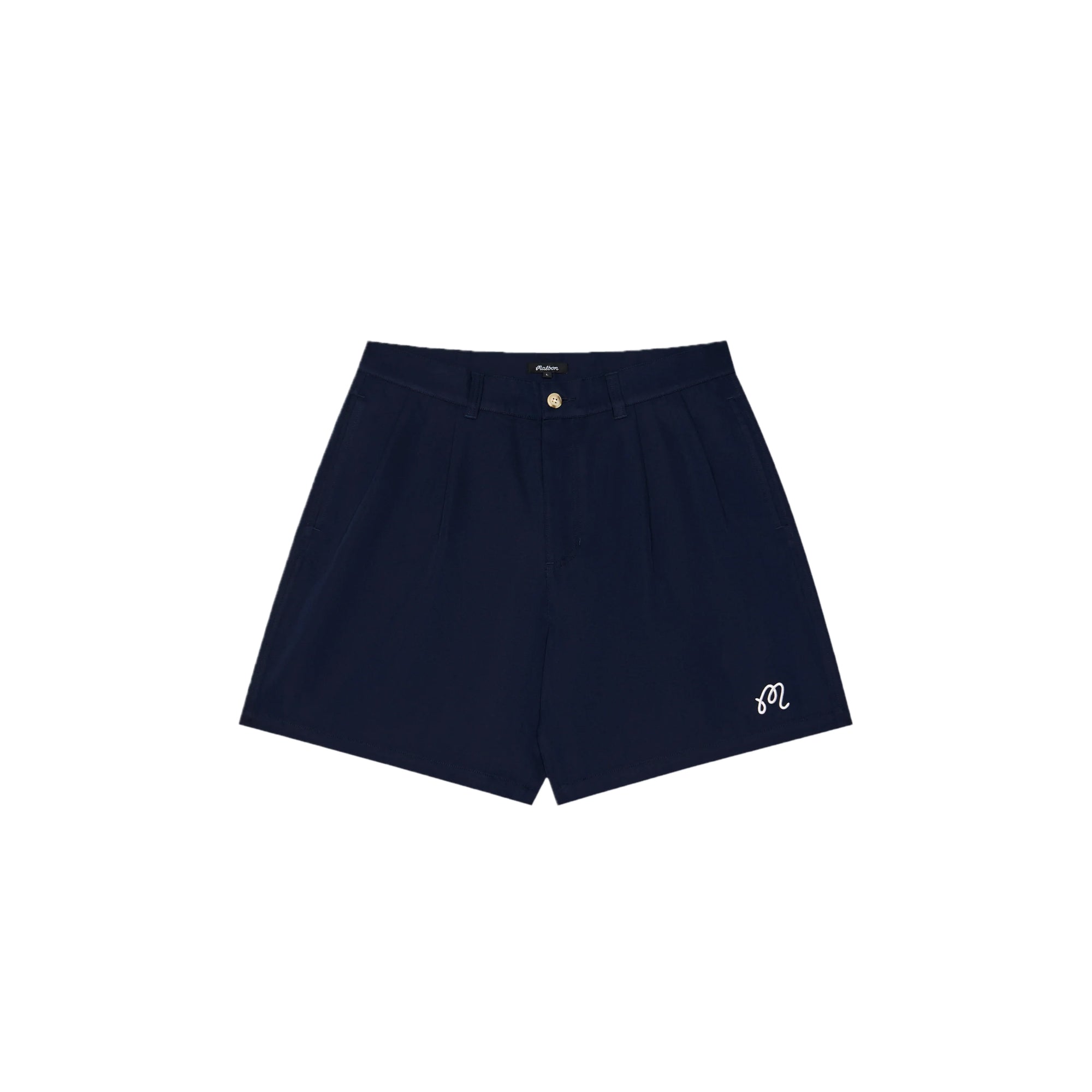 Malbon Golf Mens Classic Pleated Shorts – Extra Butter
