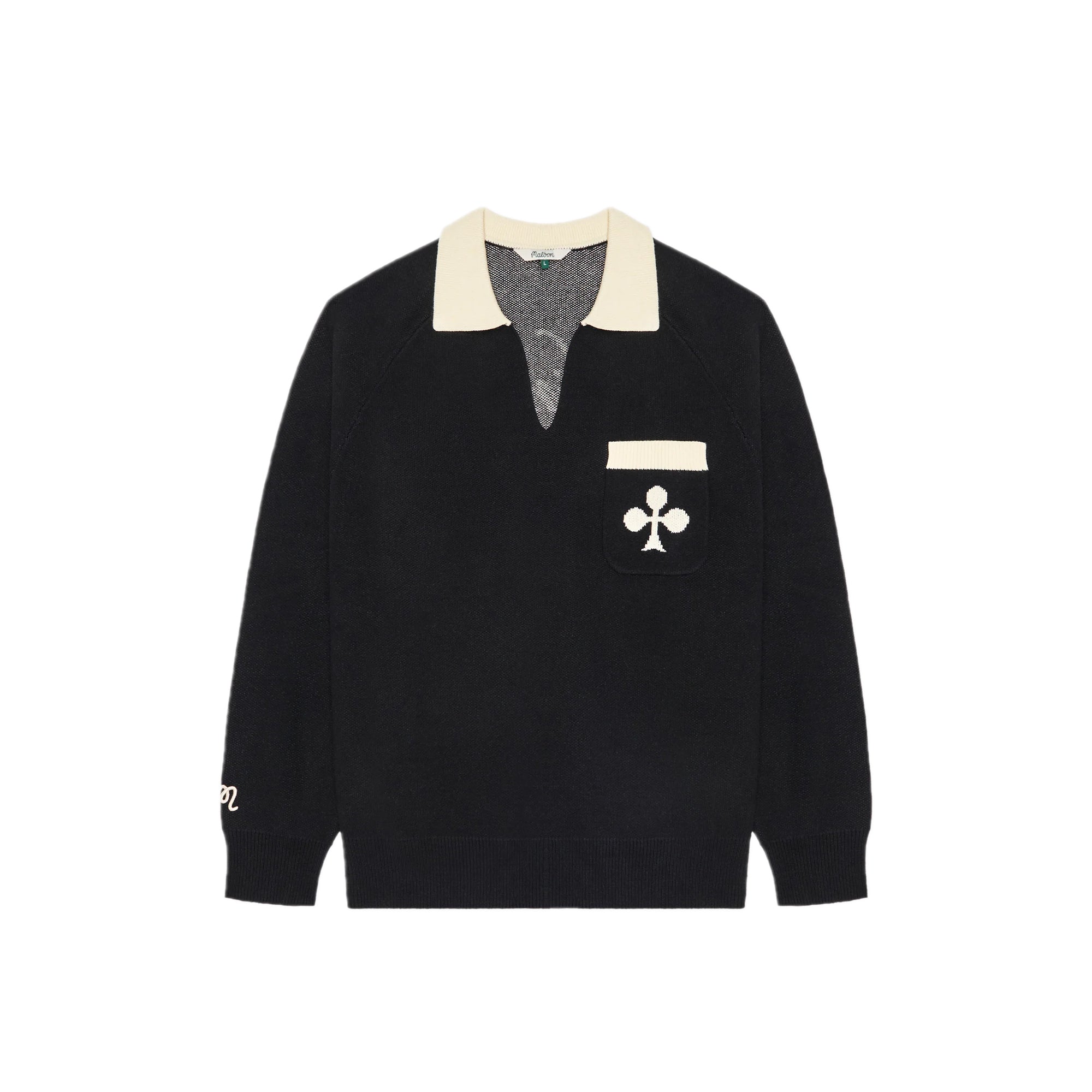 Malbon Golf Mens King Of Clubs Sweater – Extra Butter