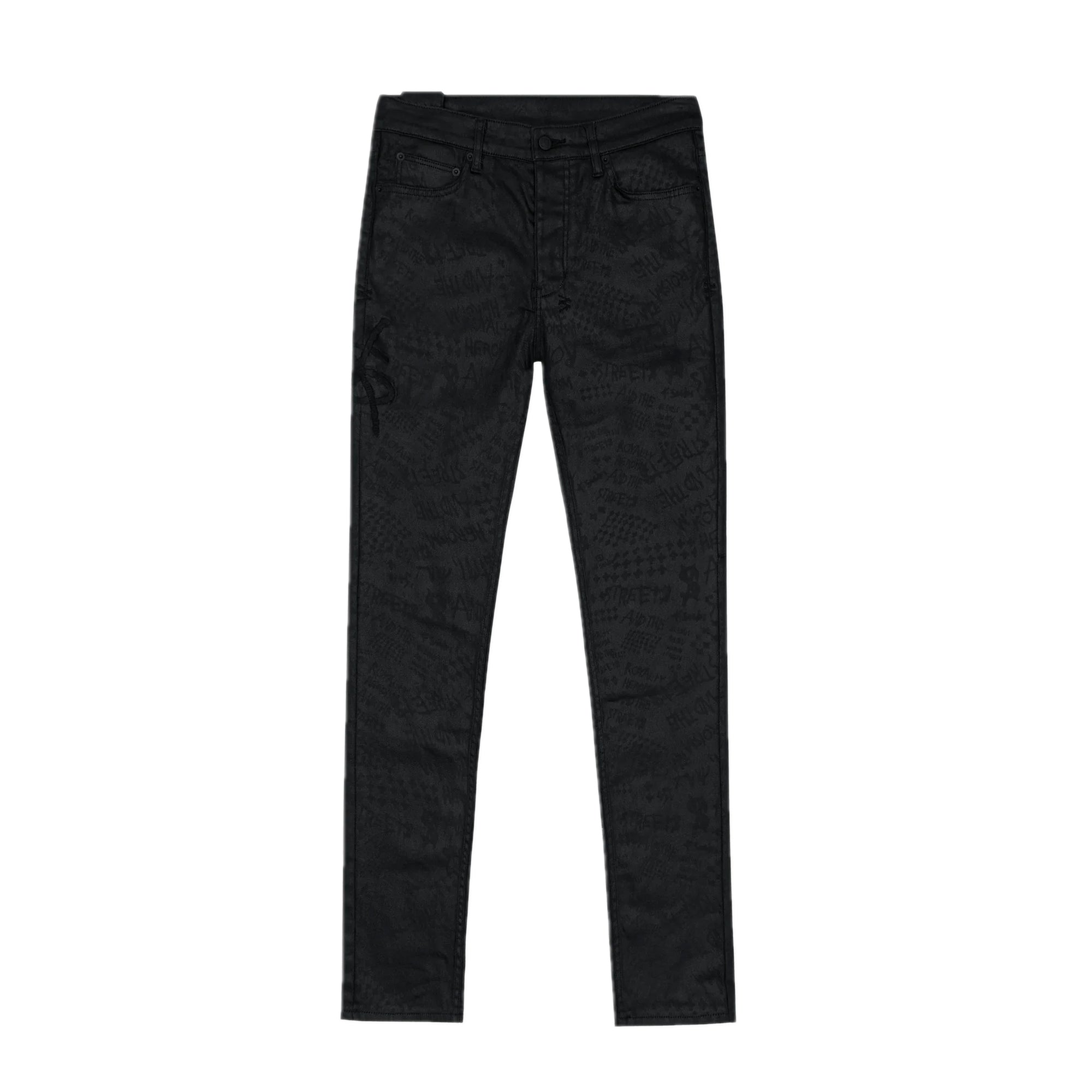 Ksubi Mens Chitch Black Grease Pants