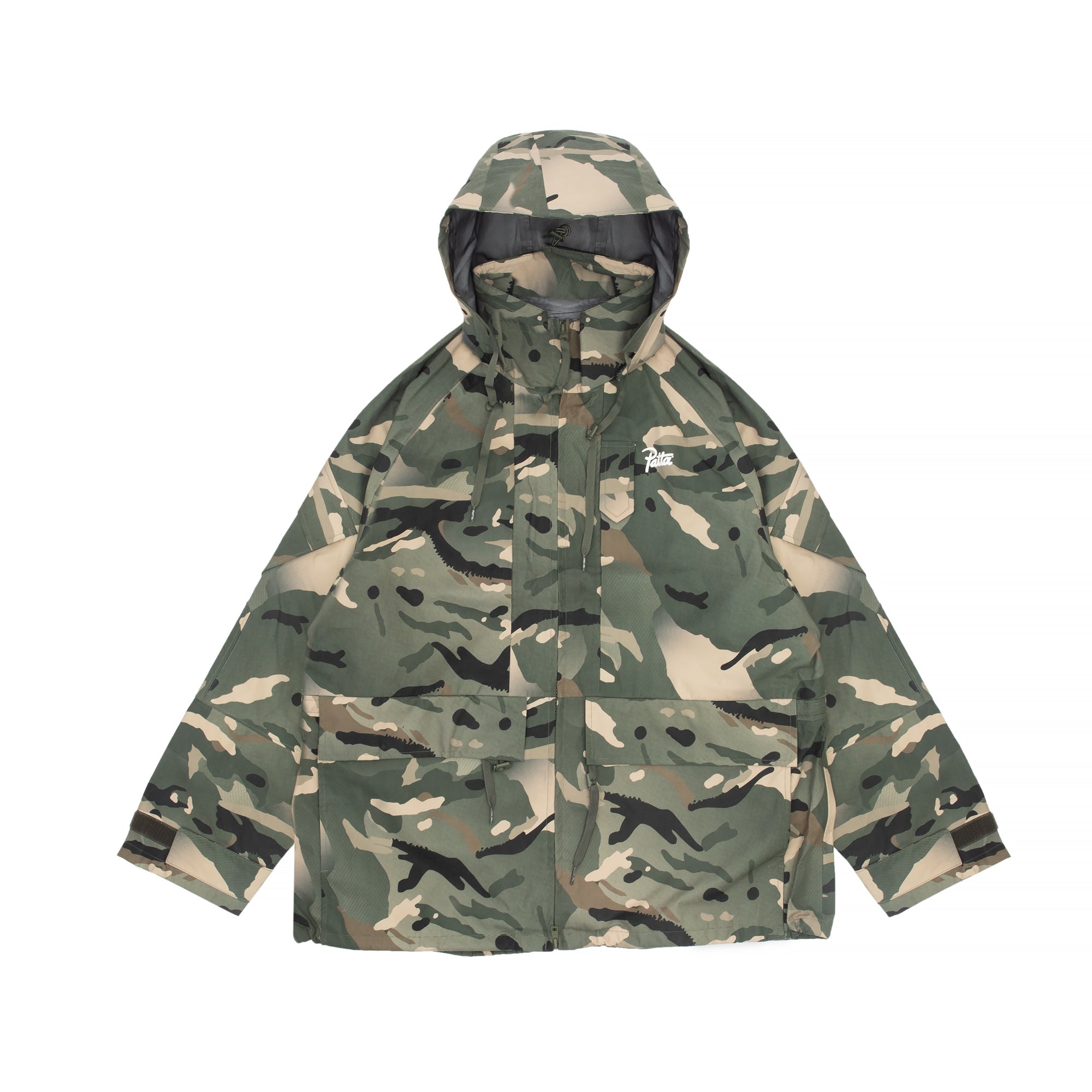 Tactical Camo Gore 2024 Tex Raincoat Parka XL Men's Camouflage