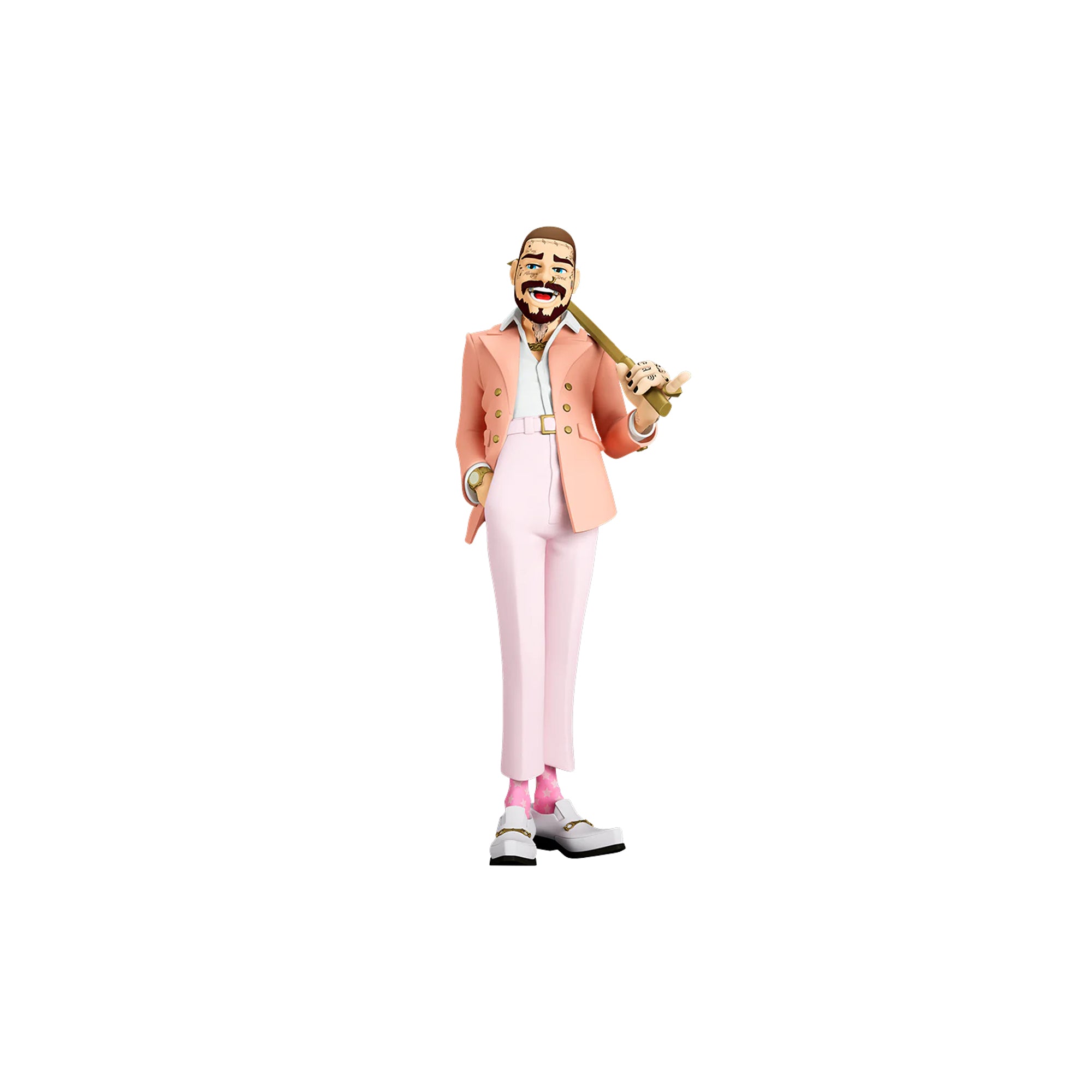 post malone pink dress Post Malone Pink Suit Ib New Years Outfit