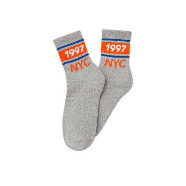 Only NY Track Half Crew Socks
