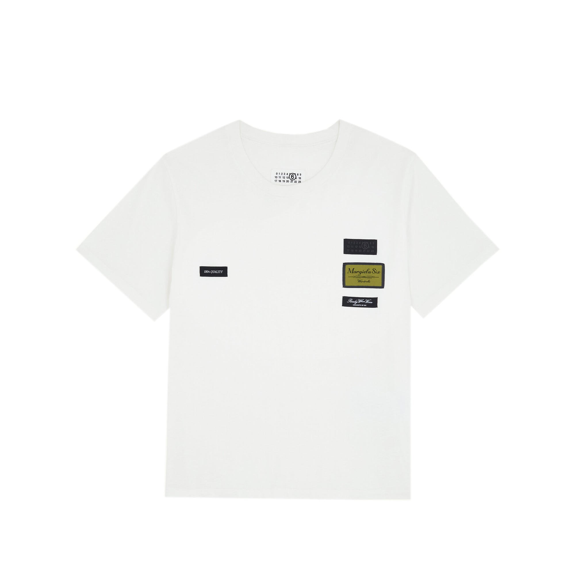 MM6 Maison Margiela Mens Label Patch Tee – Extra Butter