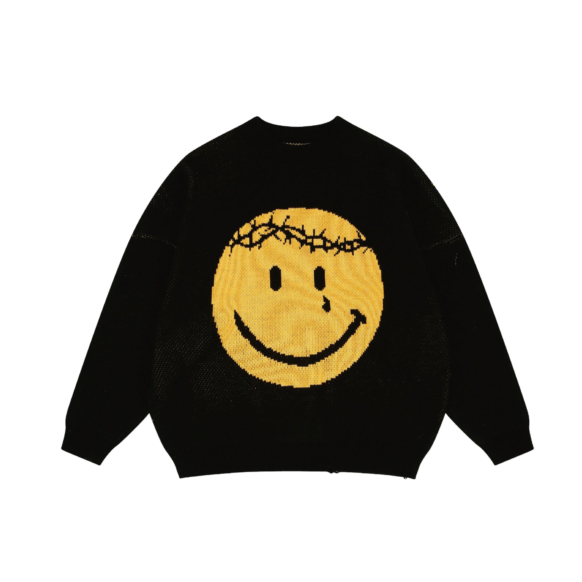 Someit Mens K.O.K Vintage Knit Crewneck