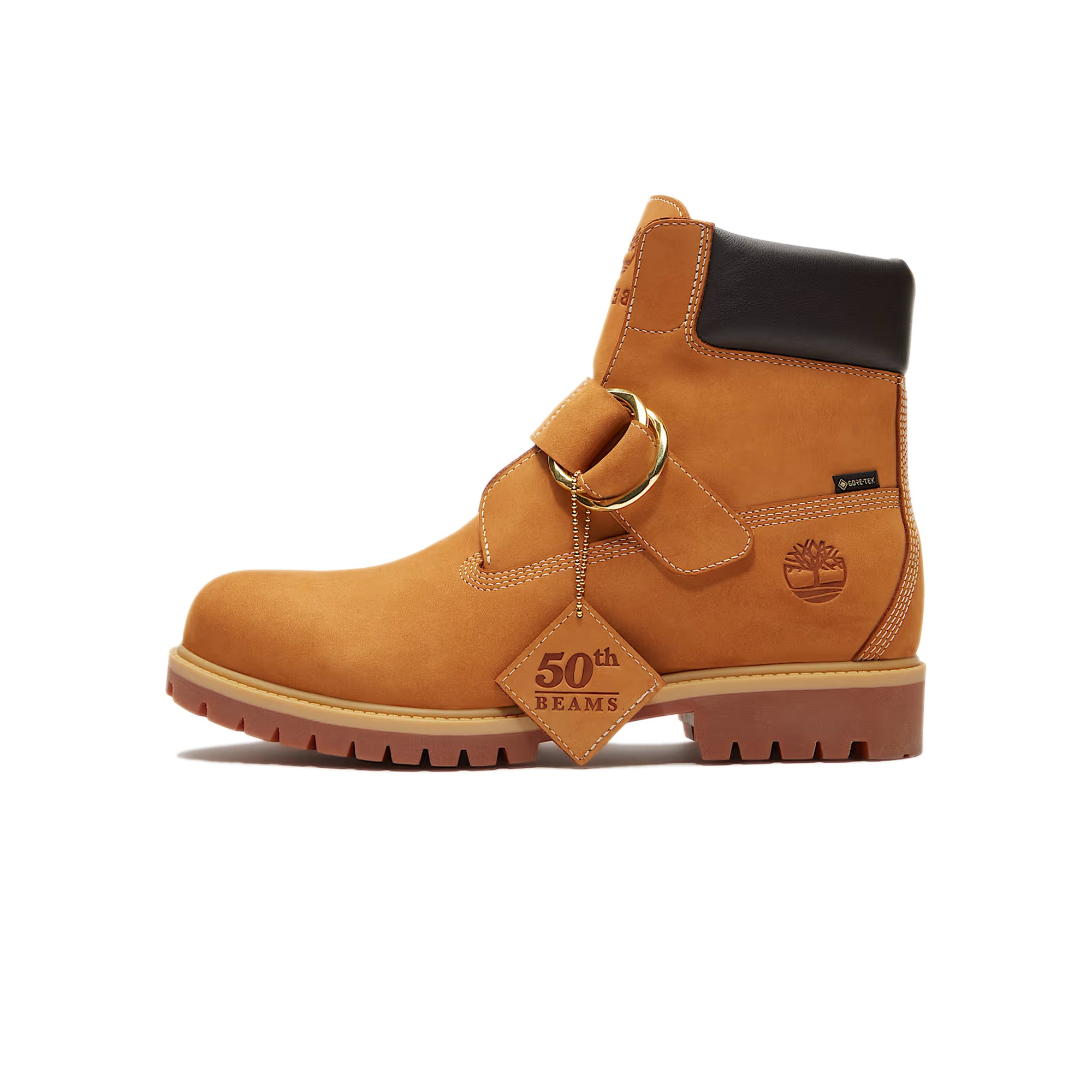 Timberland x Beams Mens Heritage Mid Buckle GTX Boot – Extra Butter