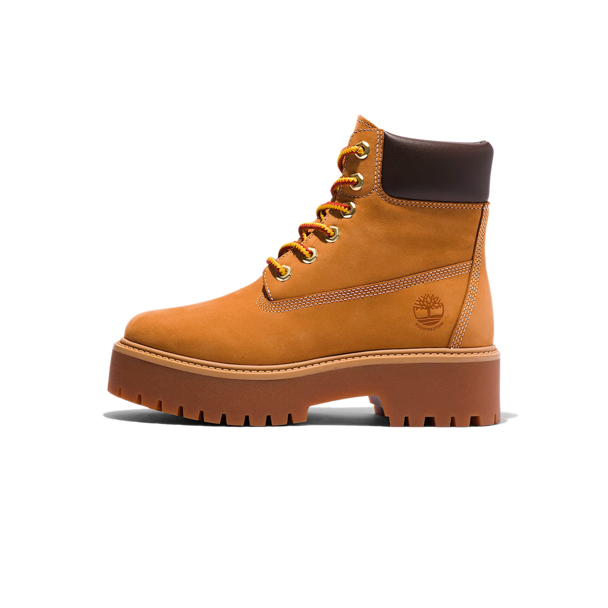 Timberland Womens Stone Street 6 Inch Lace Up Waterproof Boot