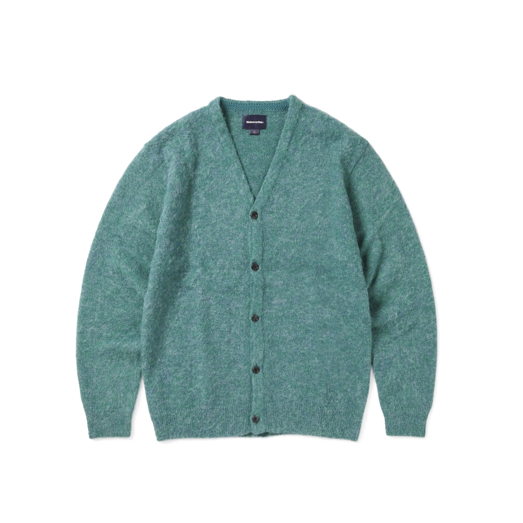 ケムリ　KMRii モヘアニット　Y2K　平成ファッション　厚手　メンズ　カーキ ケムリ KMRii モヘアニット Y2K 平成ファッション 厚手 メンズ カーキ