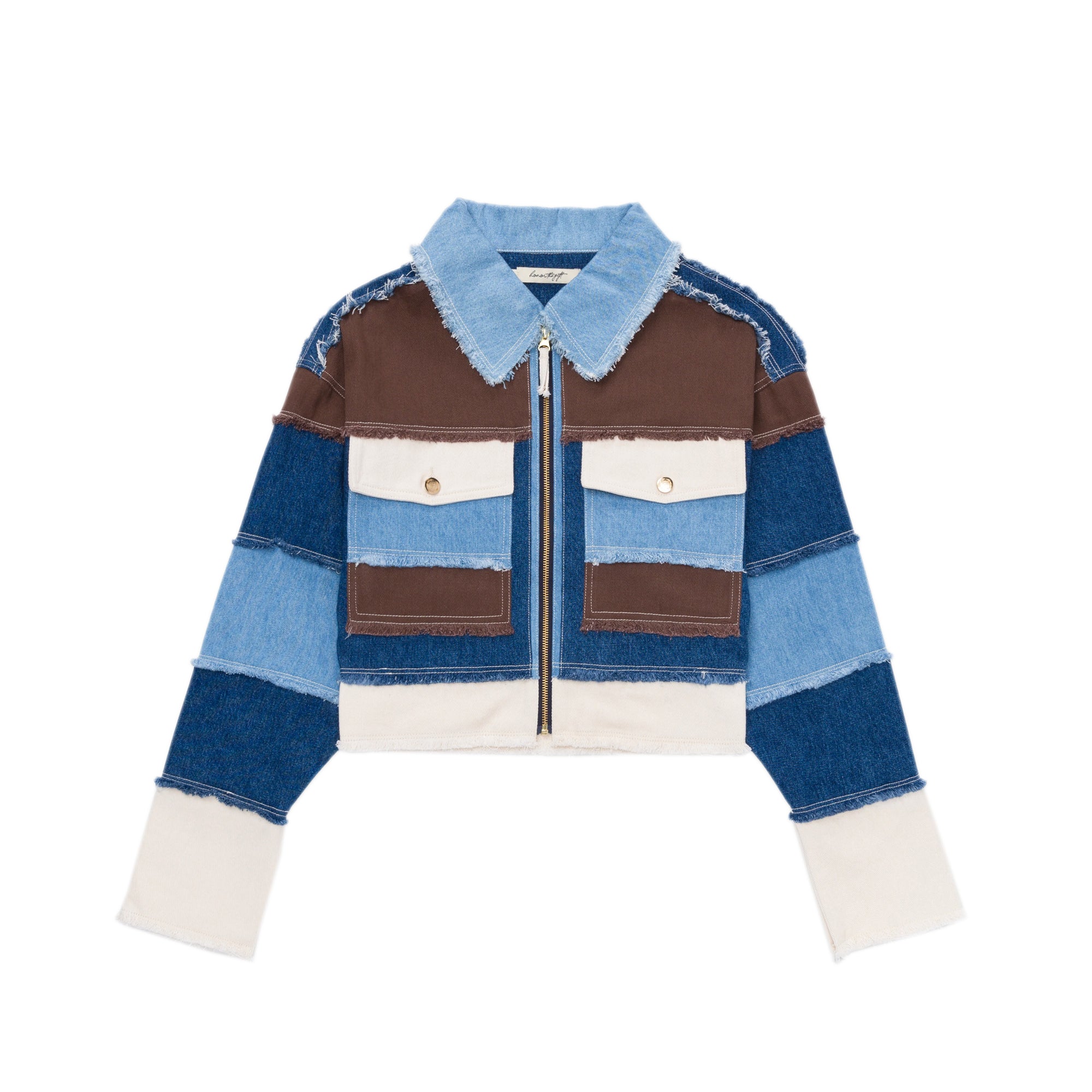 Honor The Gift Womens Panel Denim Jacket – Extra Butter