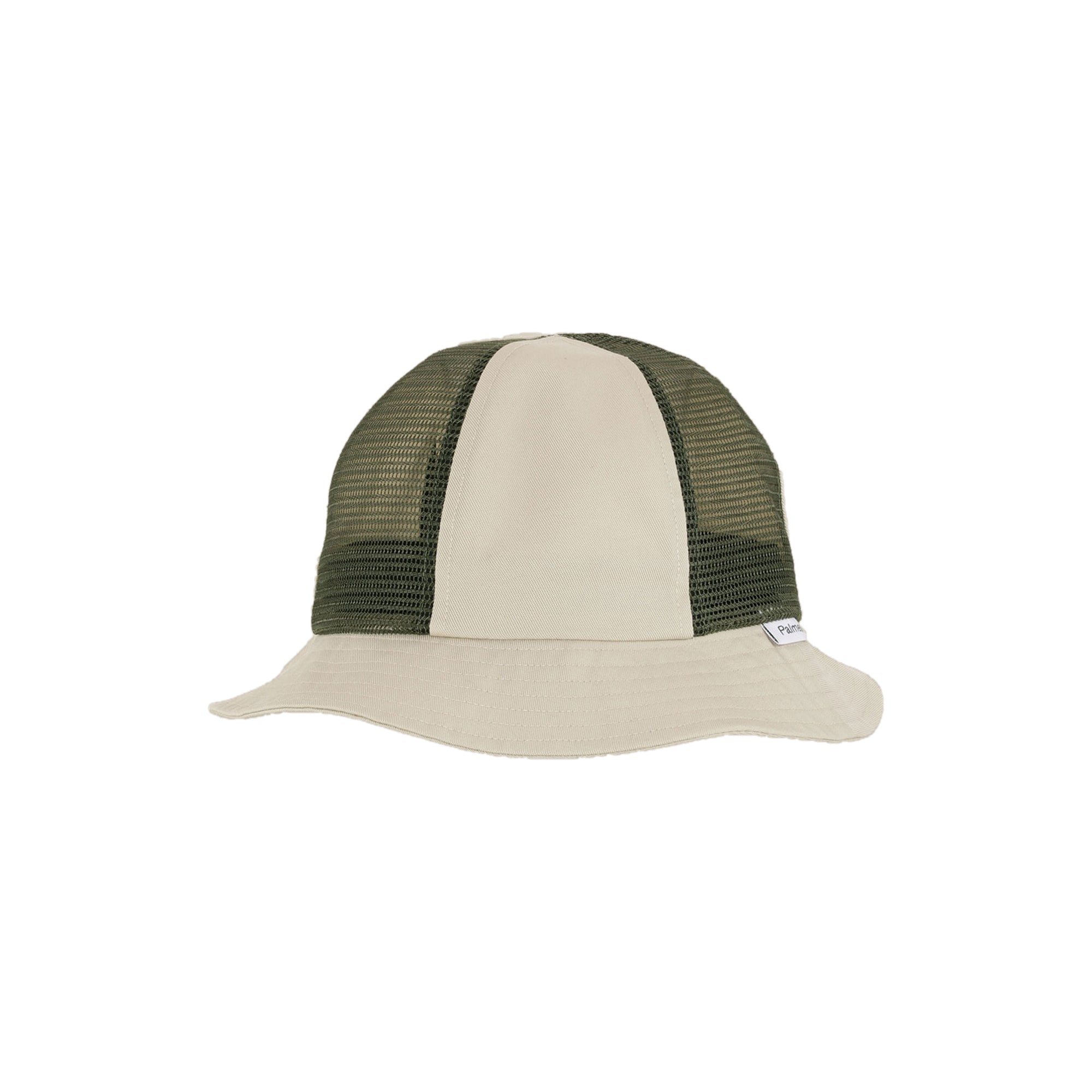Palmes Mesh Bucket Hat 'Stone/Olive